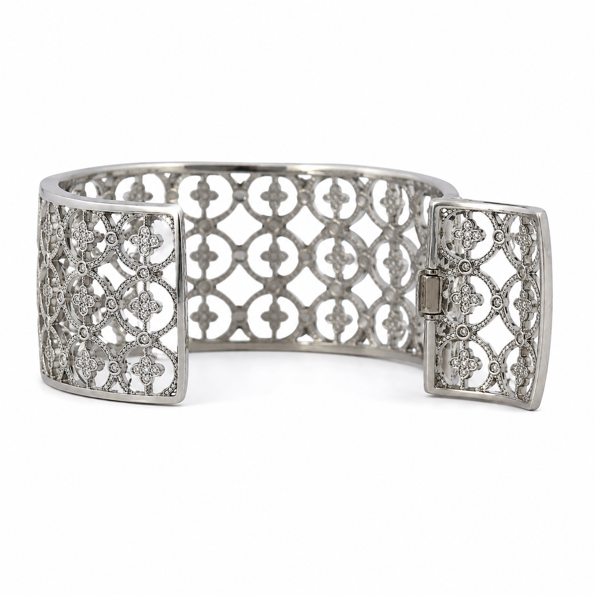 18k White Gold Diamond Bracelet