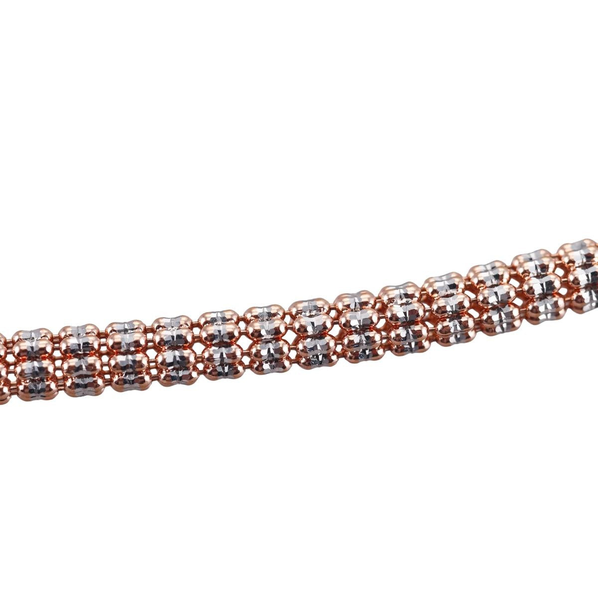 14k Gold Diamond Cut Chain Necklace