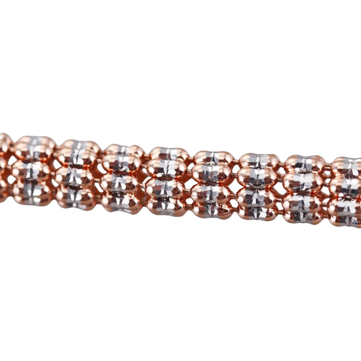 14k Gold Diamond Cut Chain Necklace