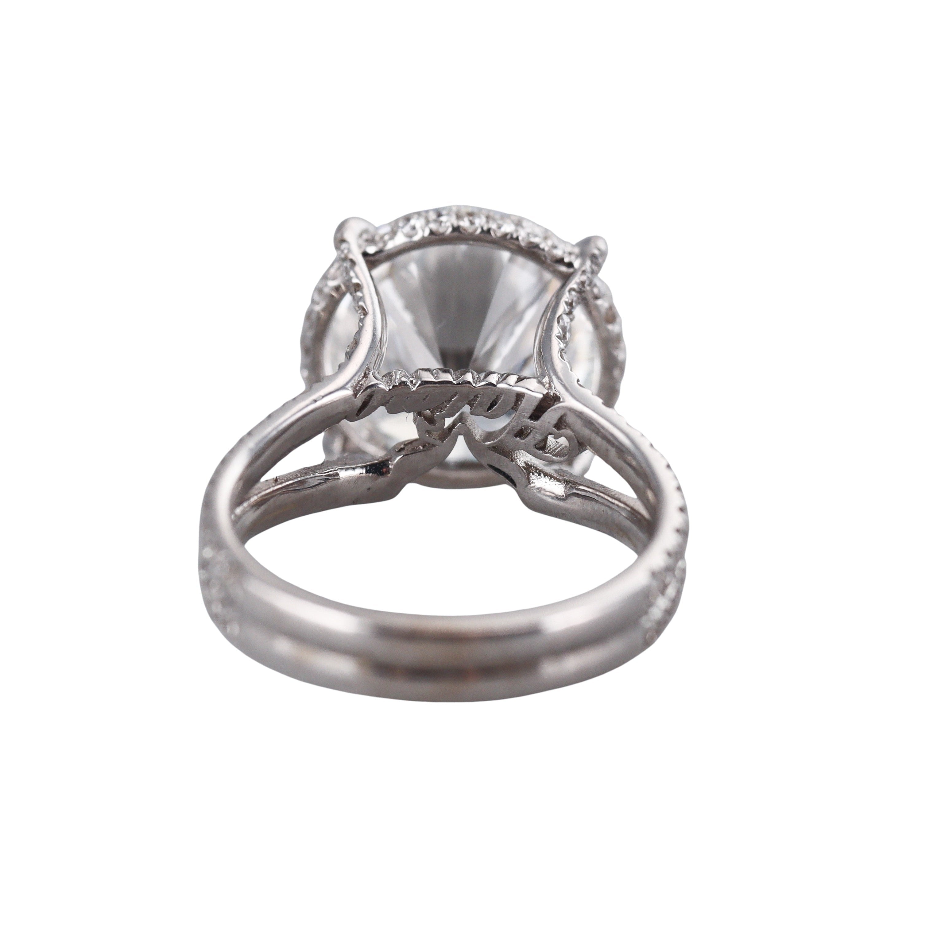 14k Solid Gold IGI Lab Grown 10.04ctw Diamond Engagement Ring