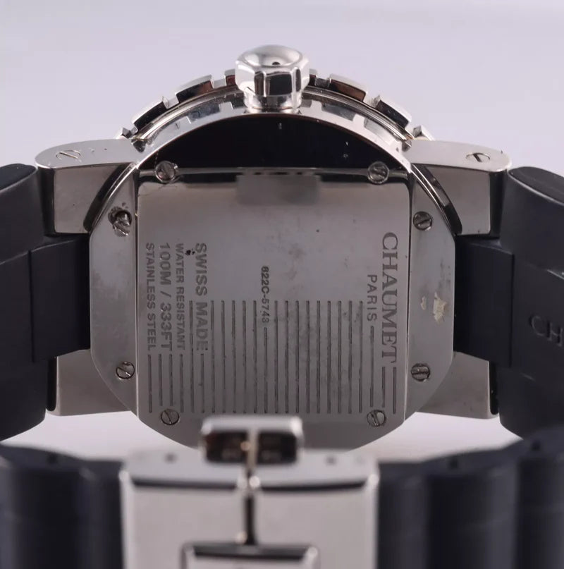 Chaumet Nada Black Rubber Steel Watch