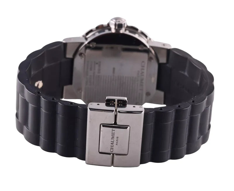 Chaumet Nada Black Rubber Steel Watch