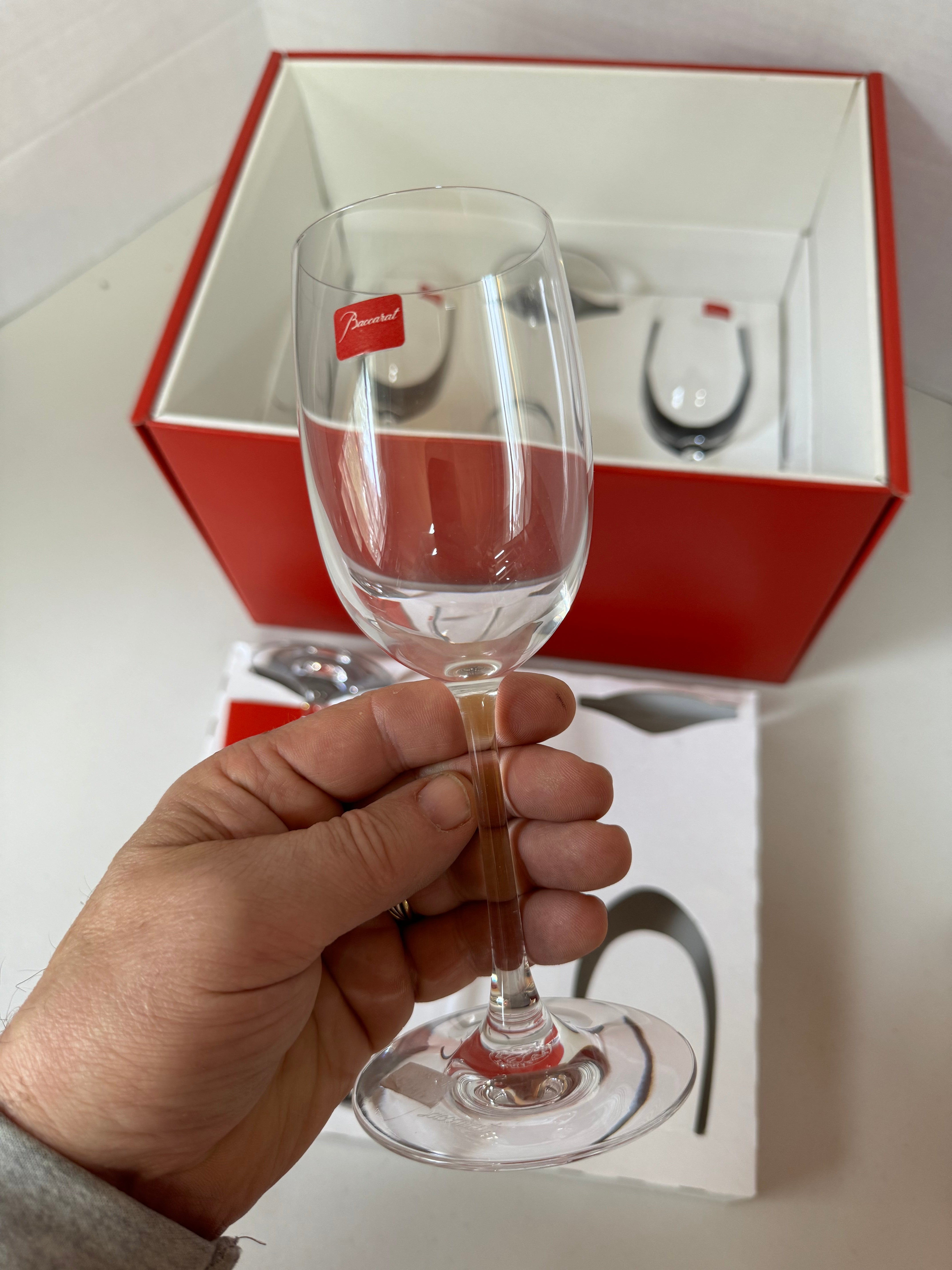 Baccarat Crystal Epicure White Wine Glass Set of 6 2105622