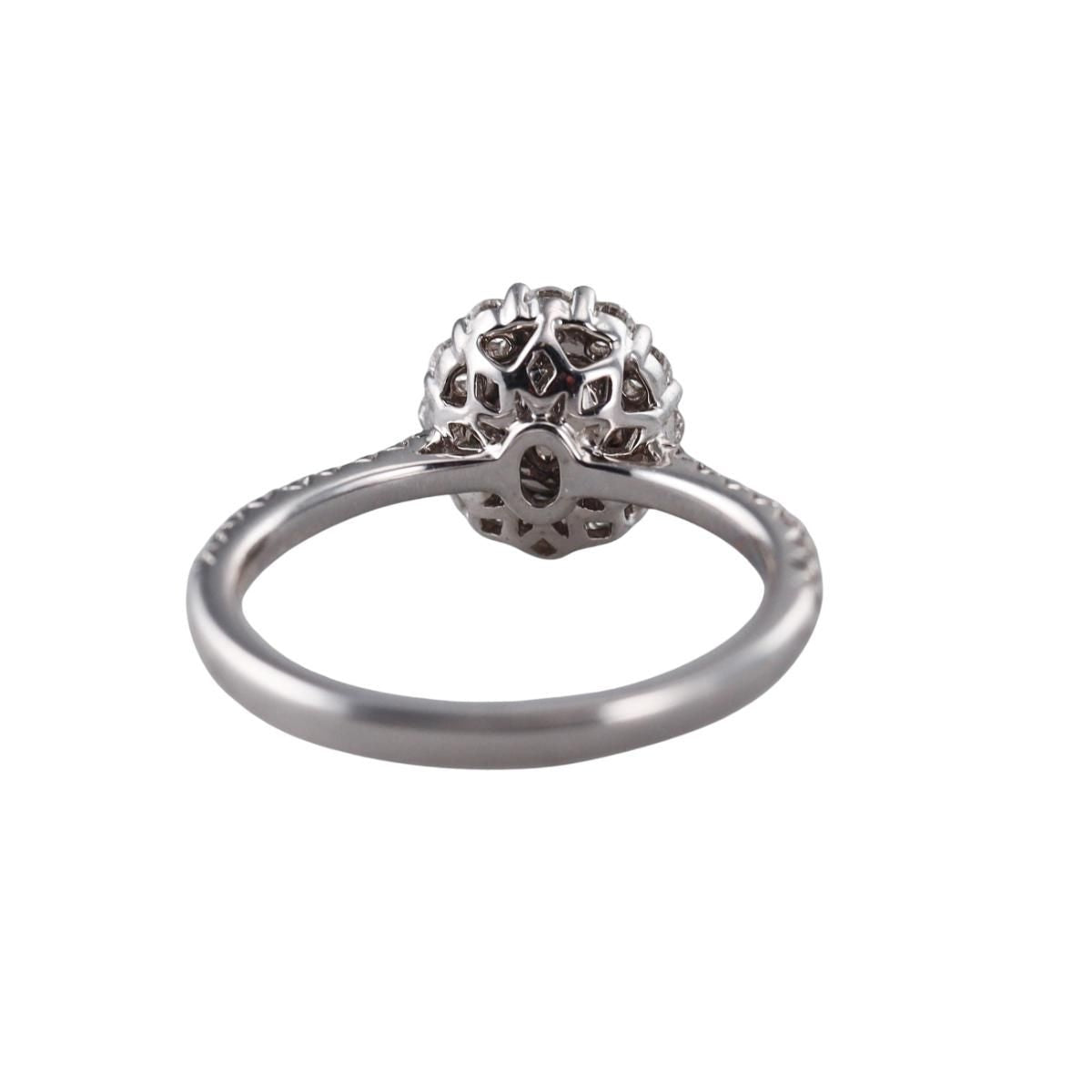 18k Gold Diamond Sapphire Ring