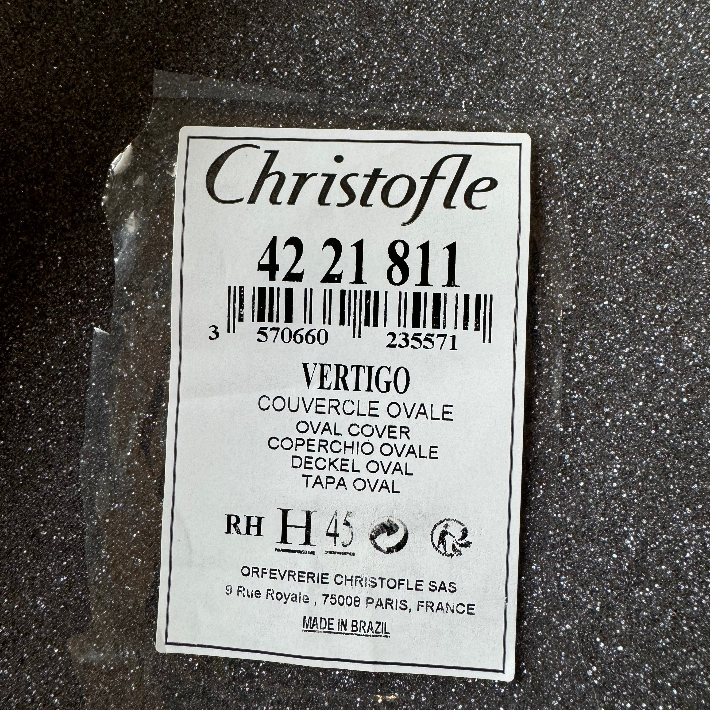 Christofle Vertigo Oval Cover B04221811