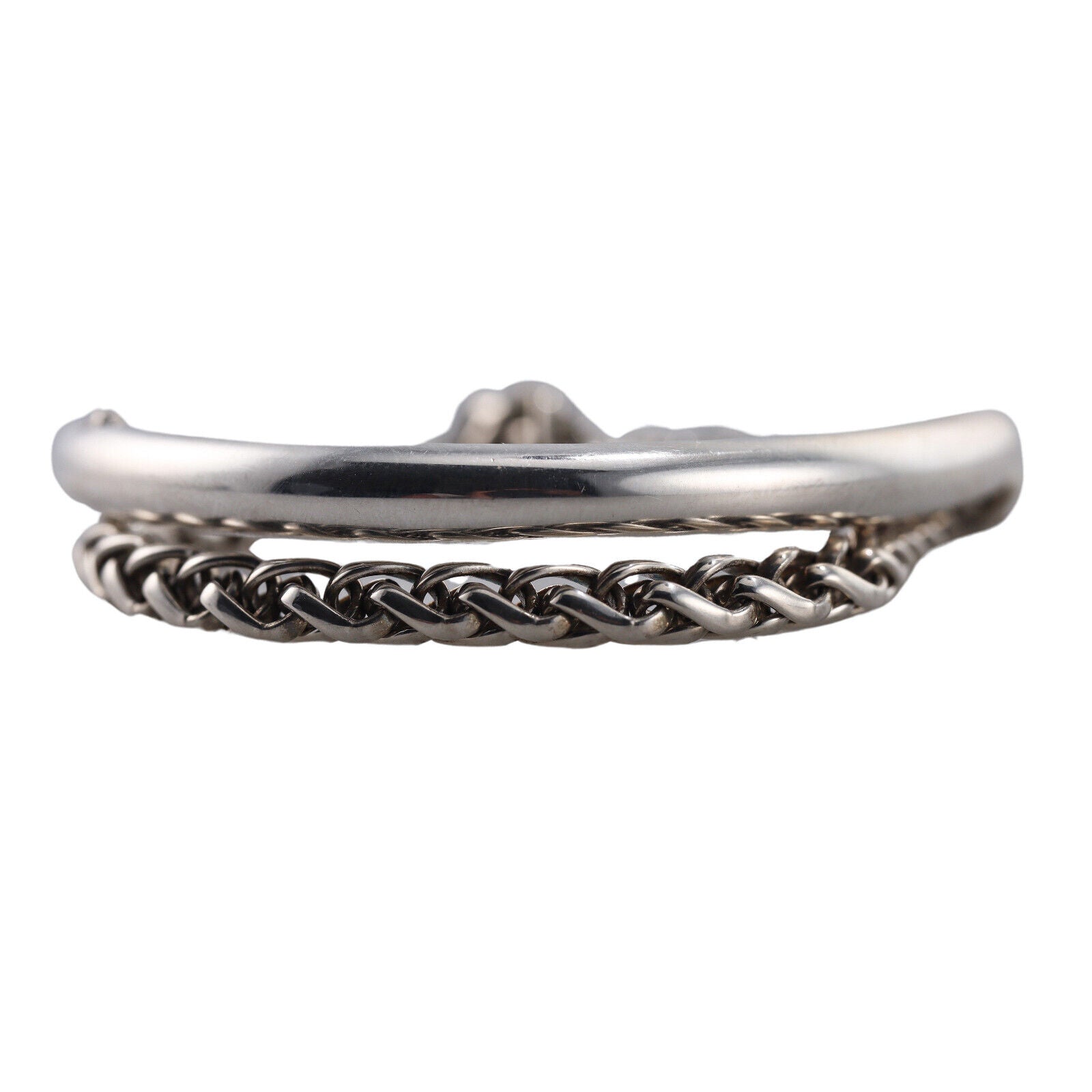 Christofle Duo Compli Sterling Silver Bracelet 6735021