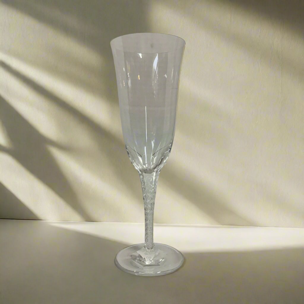 Lalique Treves champagne flute Set of 6