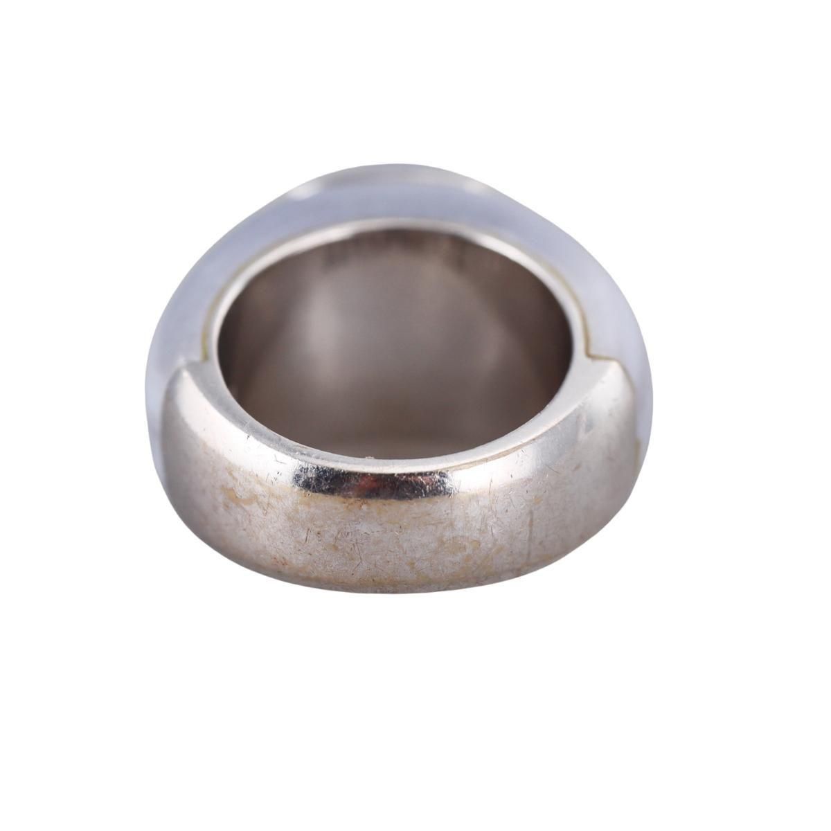 18k Gold Chalcedony Diamond Ring