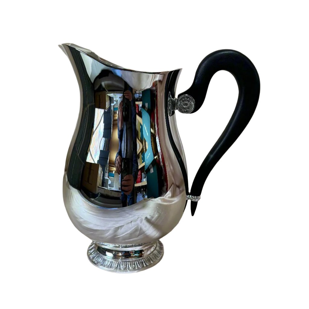 Christofle Malmaison Silver Plated Water Pitcher B04235010