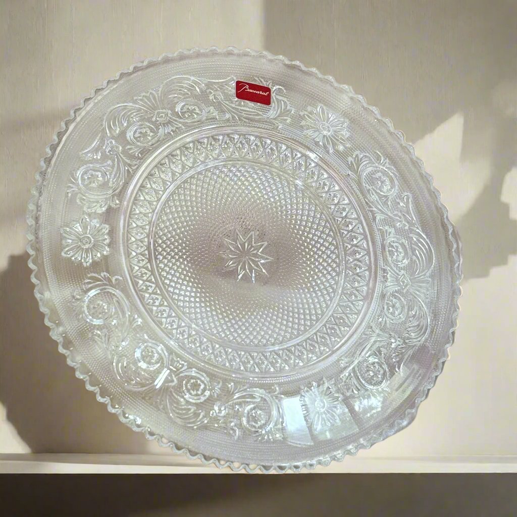 Baccarat Crystal Arabesque Plate 1732504