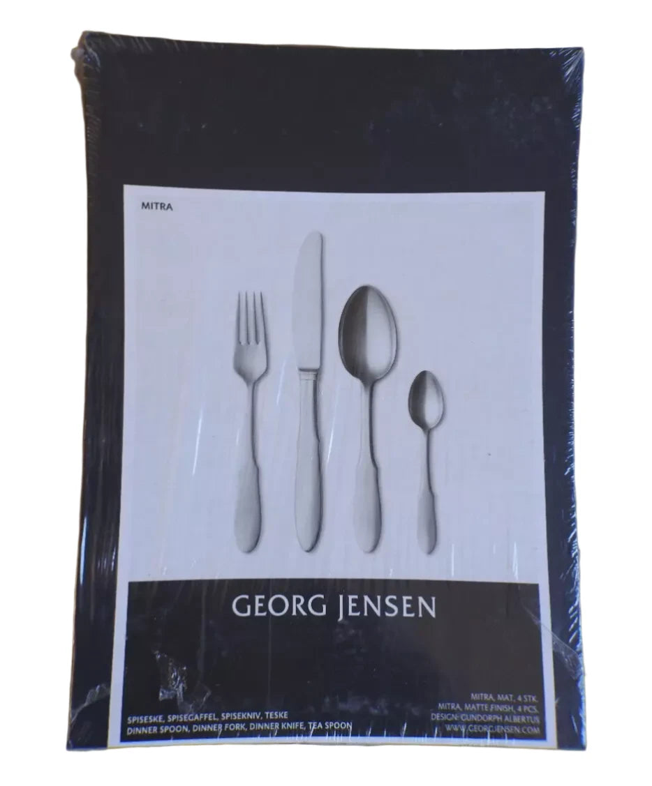 Georg Jensen Mitra 4 pc Flatware Mat Set