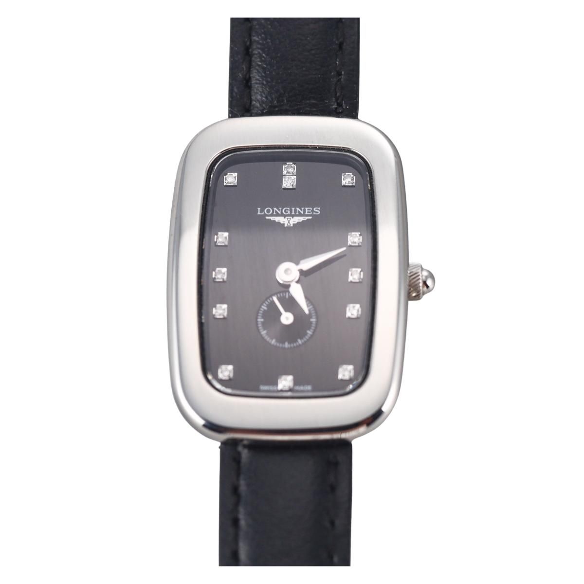 Longines Equestrian Stainless Steel Diamond Ladies Watch 16.141.4