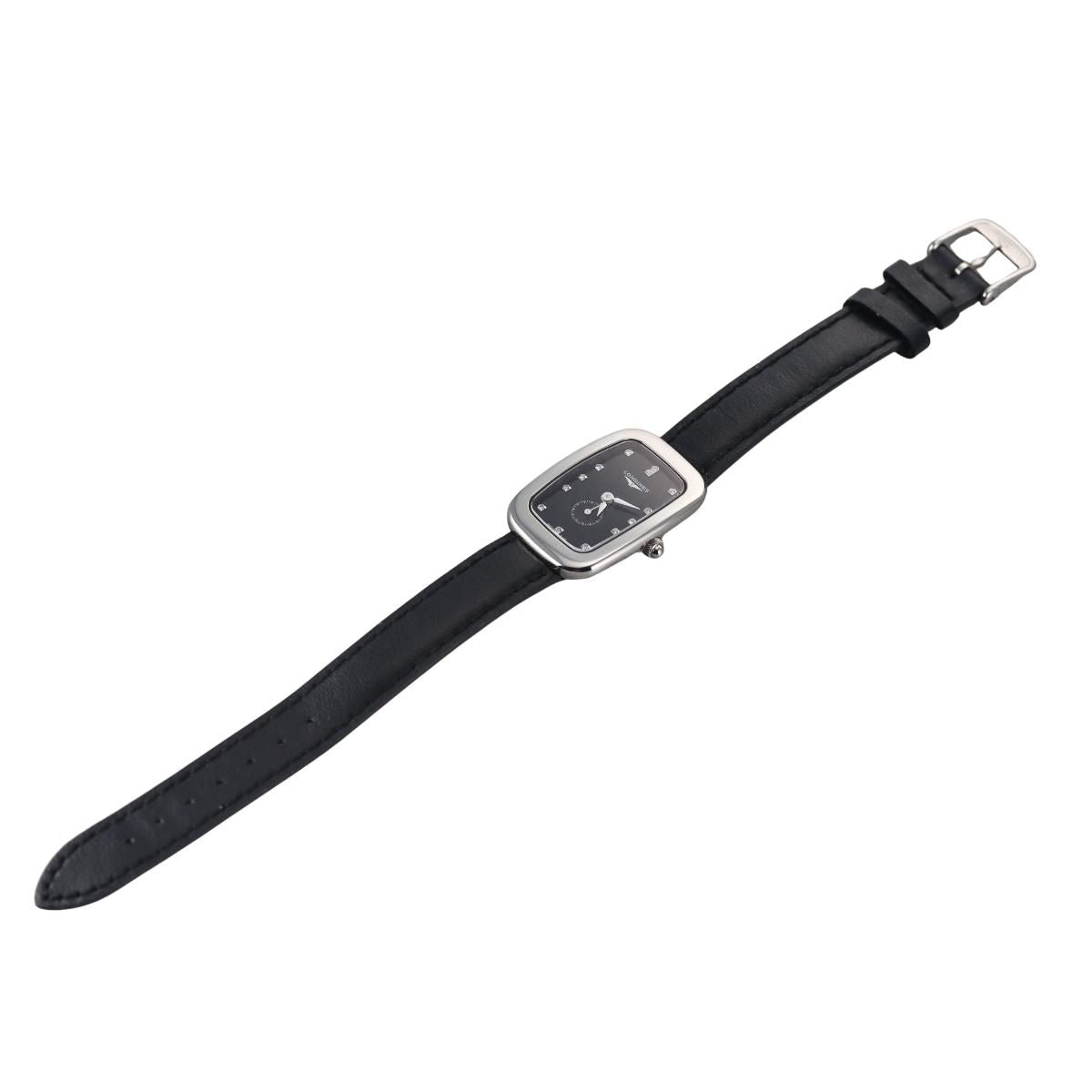 Longines Equestrian Stainless Steel Diamond Ladies Watch 16.141.4