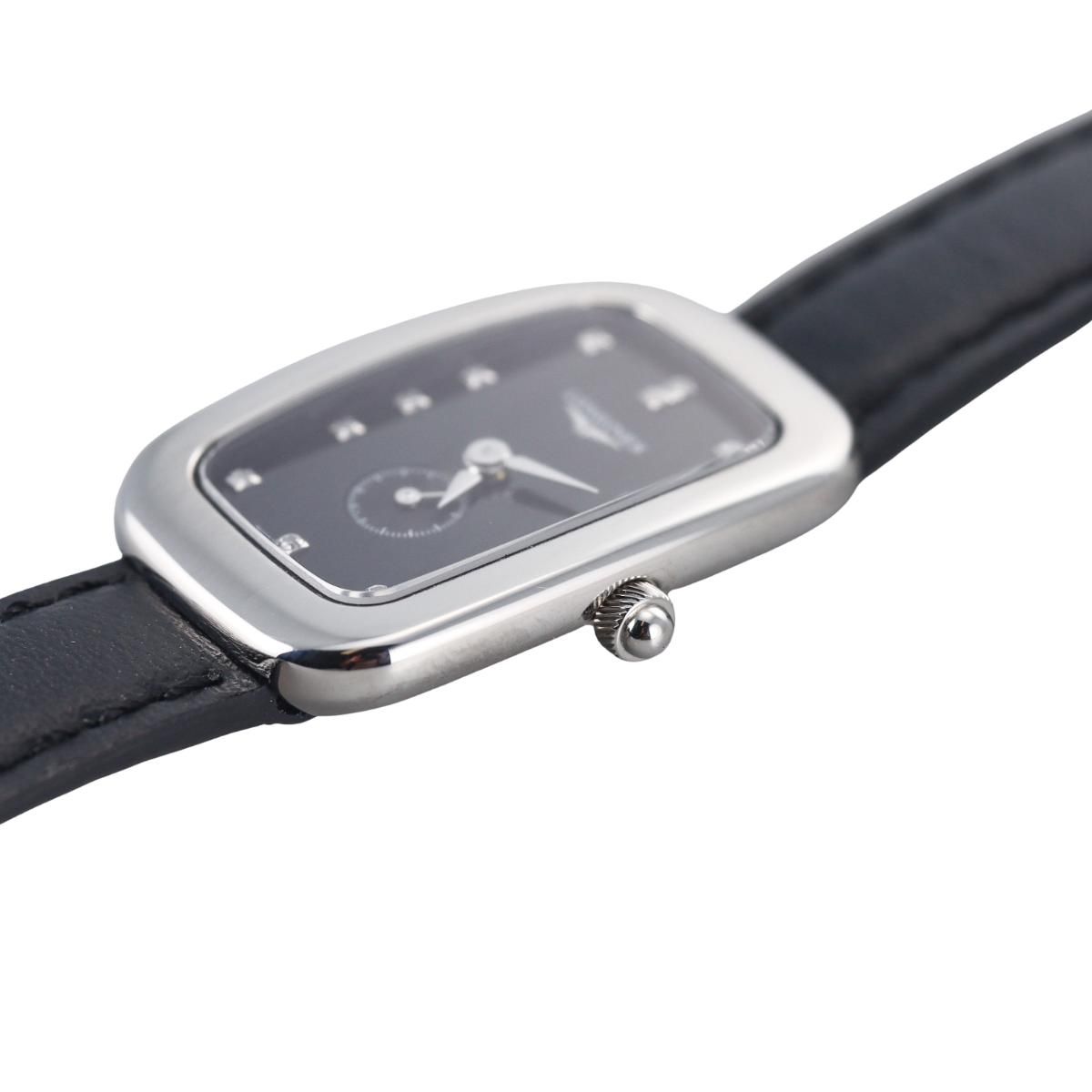 Longines Equestrian Stainless Steel Diamond Ladies Watch 16.141.4