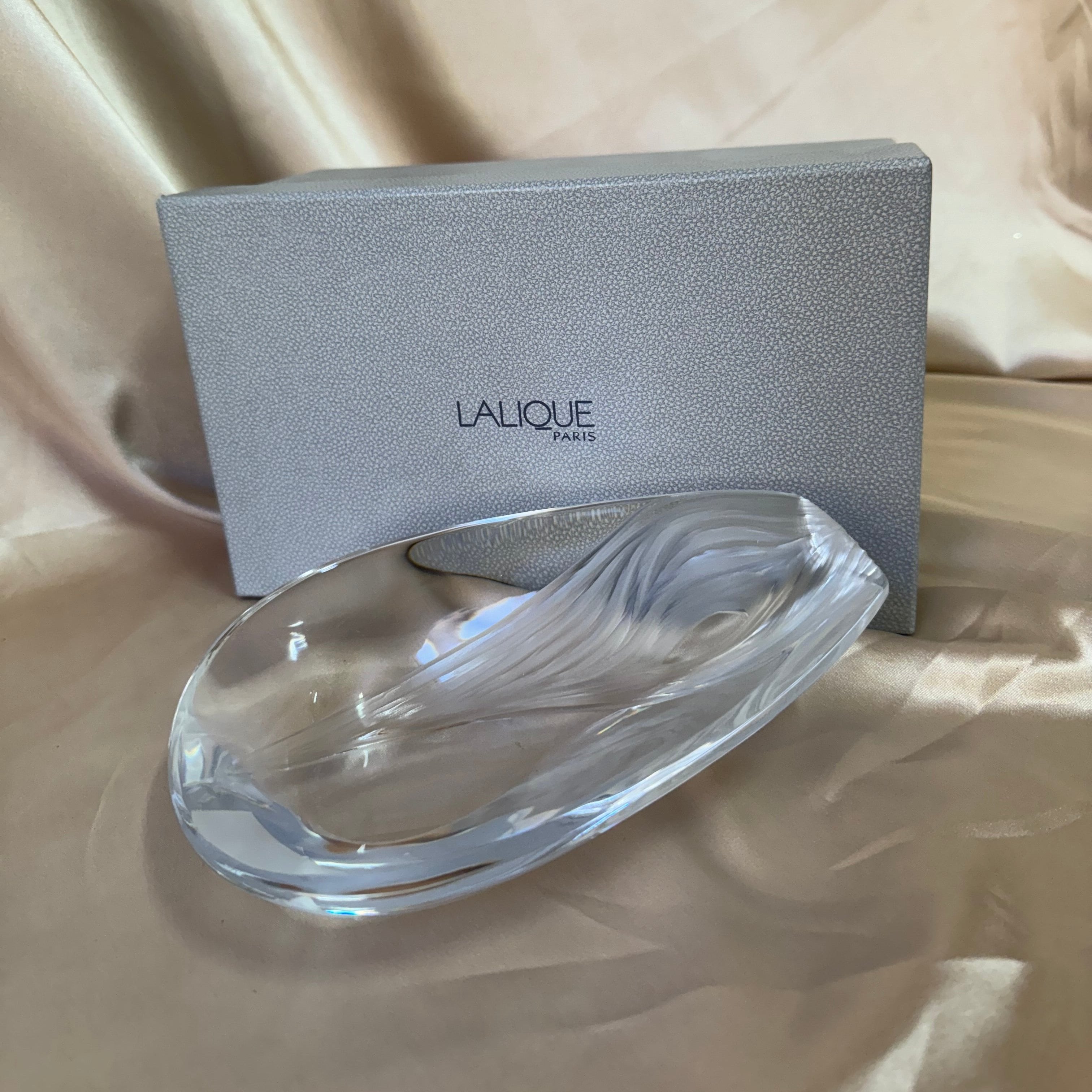 Lalique Crystal Brasilia Coppa Dish