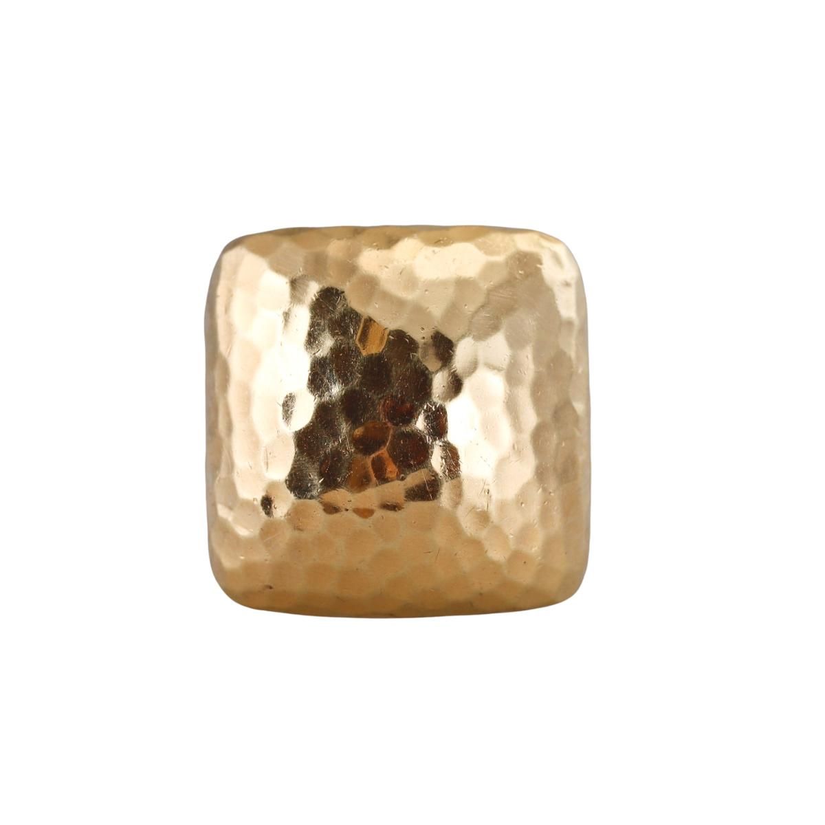 Roberto Coin Martellato 18k Gold Hammered Finish Ring