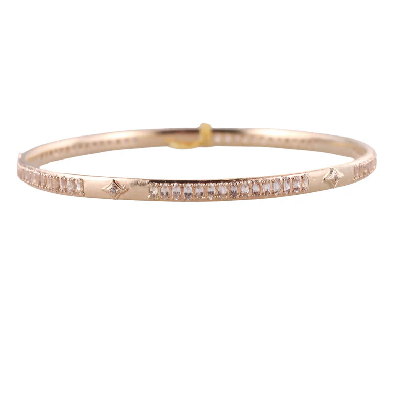 Armenta Rose World Gold Champagne Diamond Bracelet