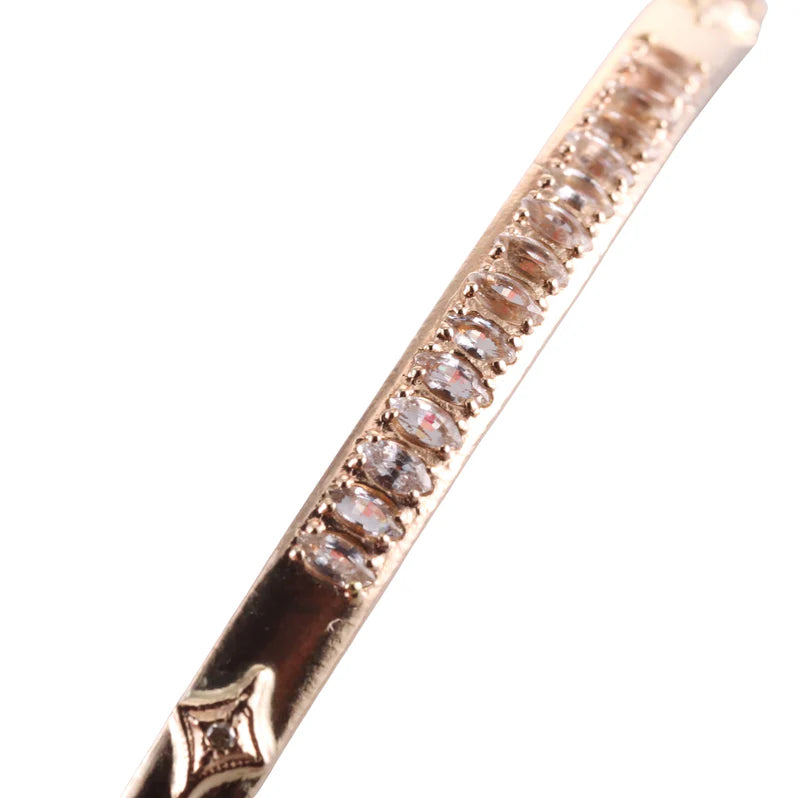 Armenta Rose World Gold Champagne Diamond Bracelet