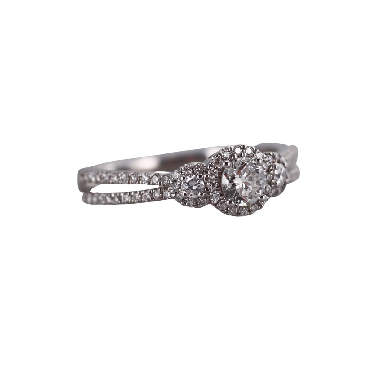 Kallati Gold Diamond Engagement Ring