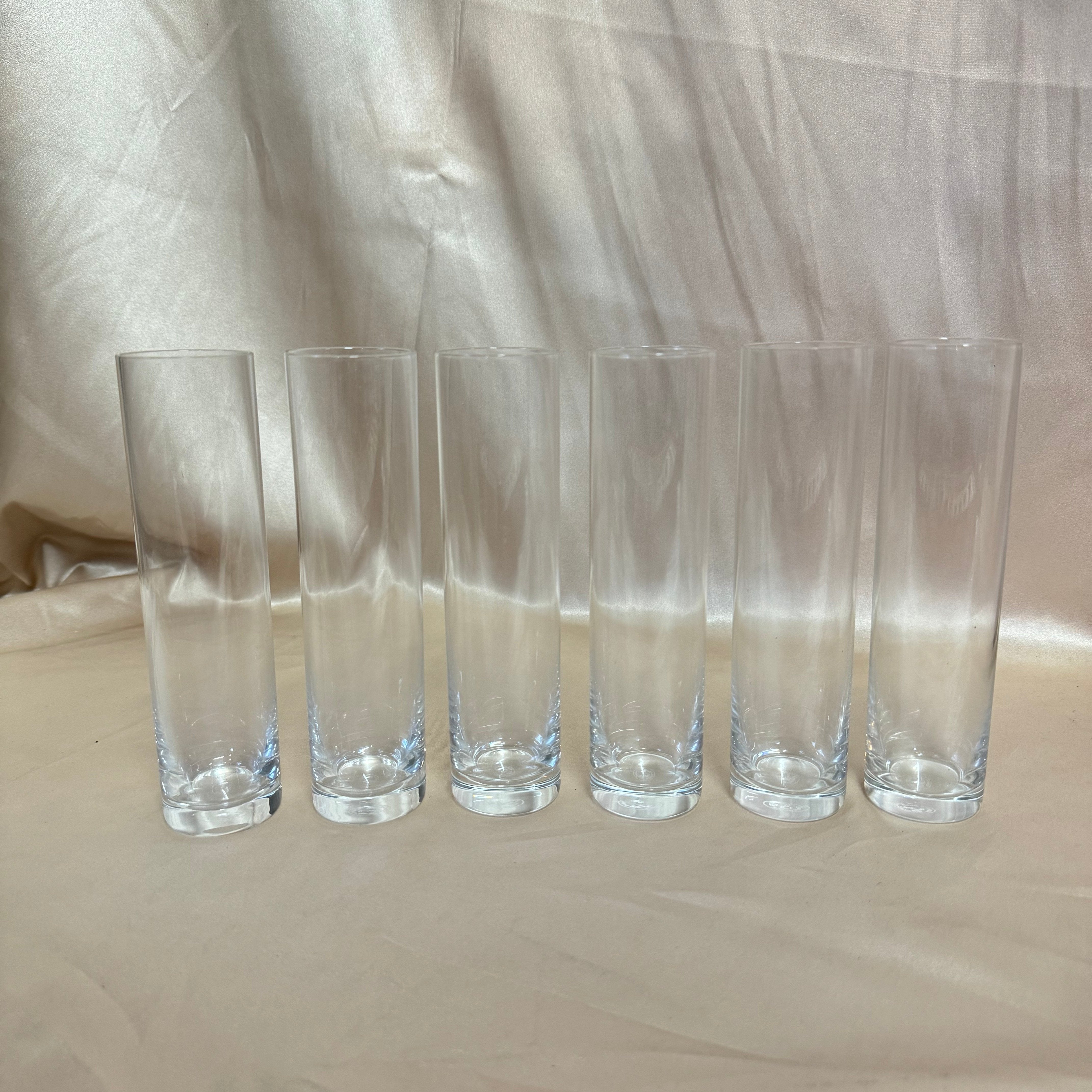 New Old Stock Baccarat Crystal Vintage Highball Glass Set of 6 5129