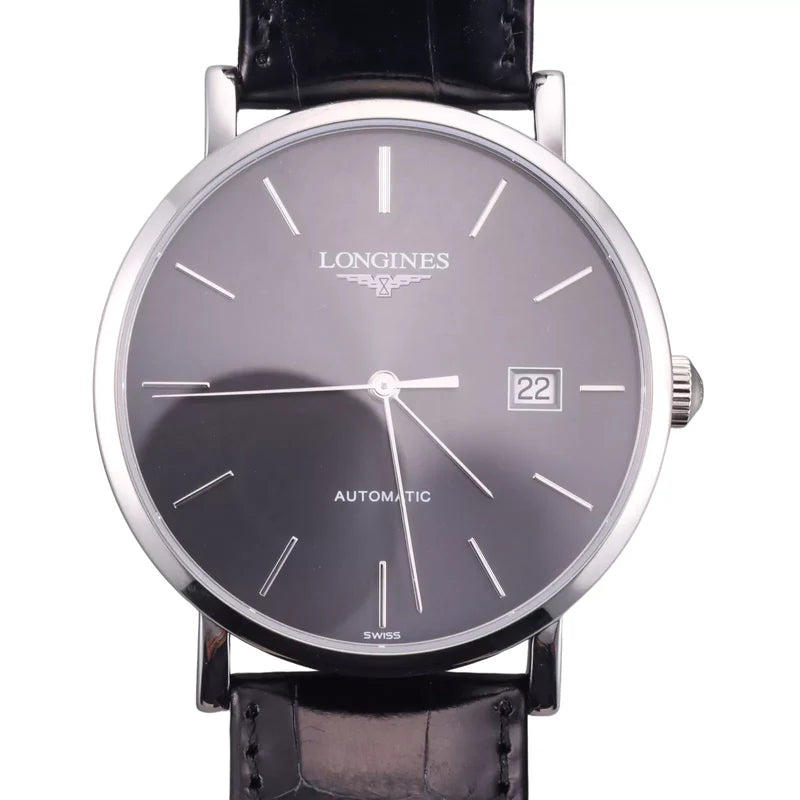 Longines Elegant Collection Automatic Gray Dial Watch L49104722