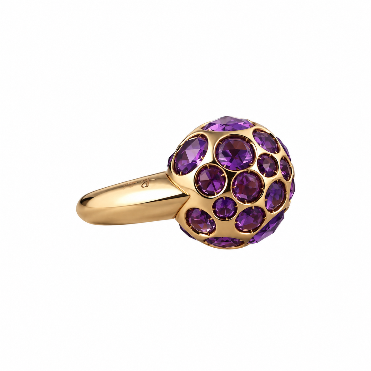 Pomellato Harem 18k Gold Amethyst Ring