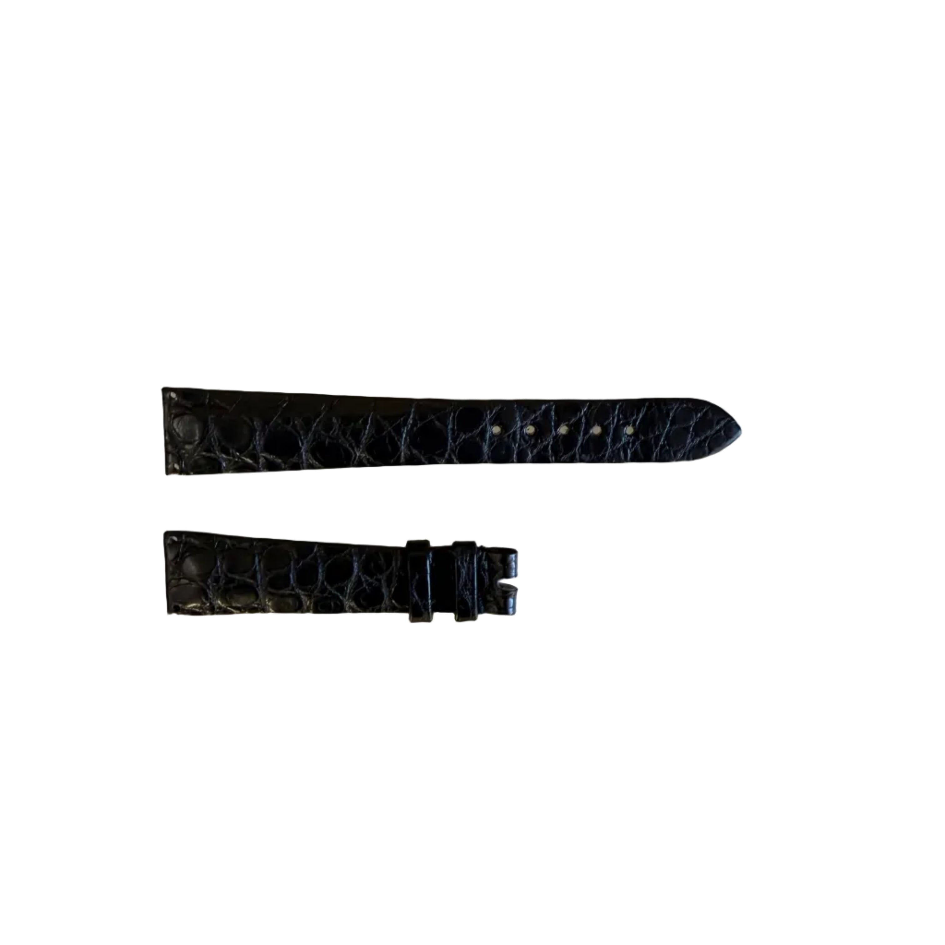 Authentic Audemars Piguet Black Crocodile Watch Band Strap 13mm