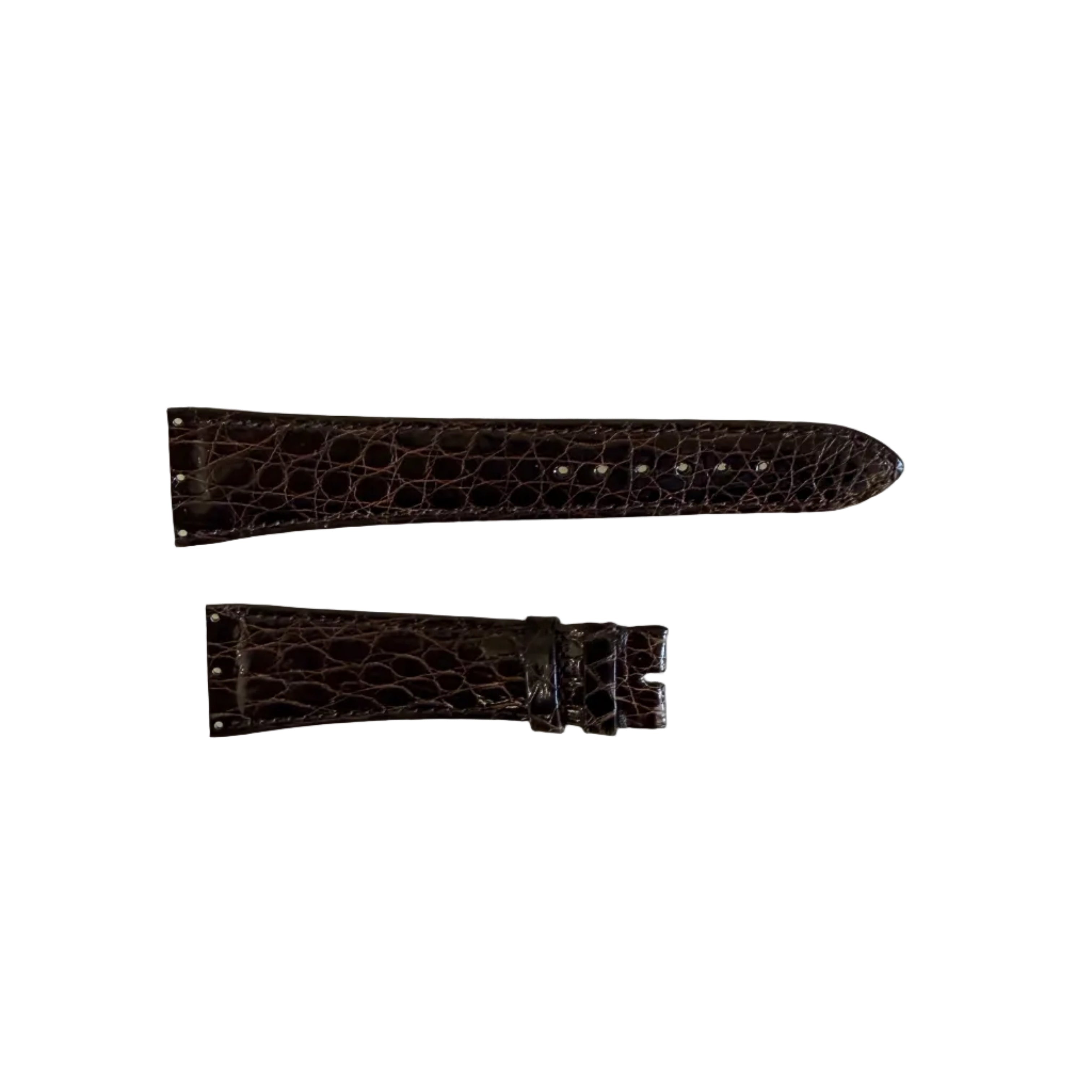 Authentic Audemars Piguet Brown Alligator Watch Band Strap 18mm