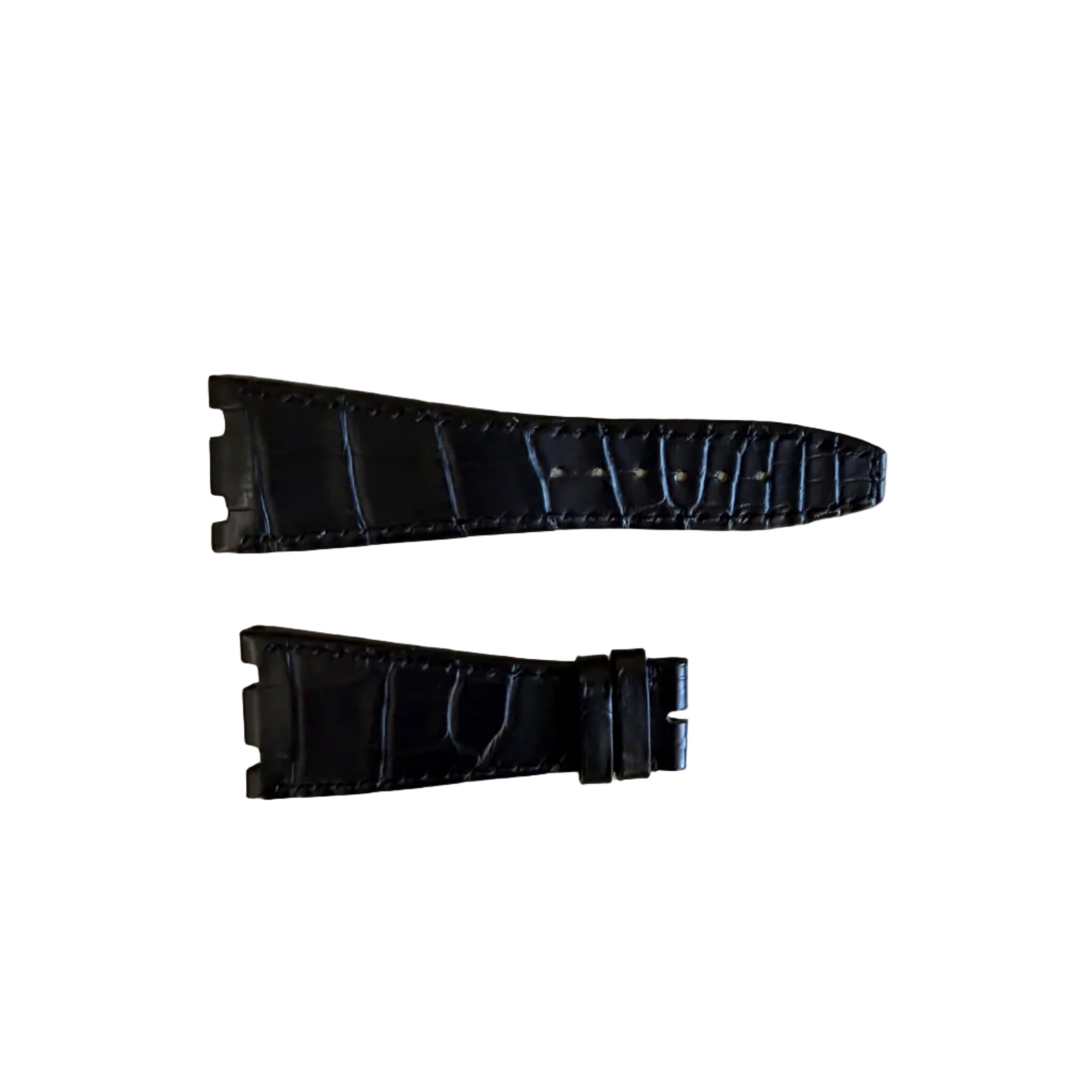 Authentic Audemars Piguet Royal Oak Offshore Black Alligator Watch Strap Band