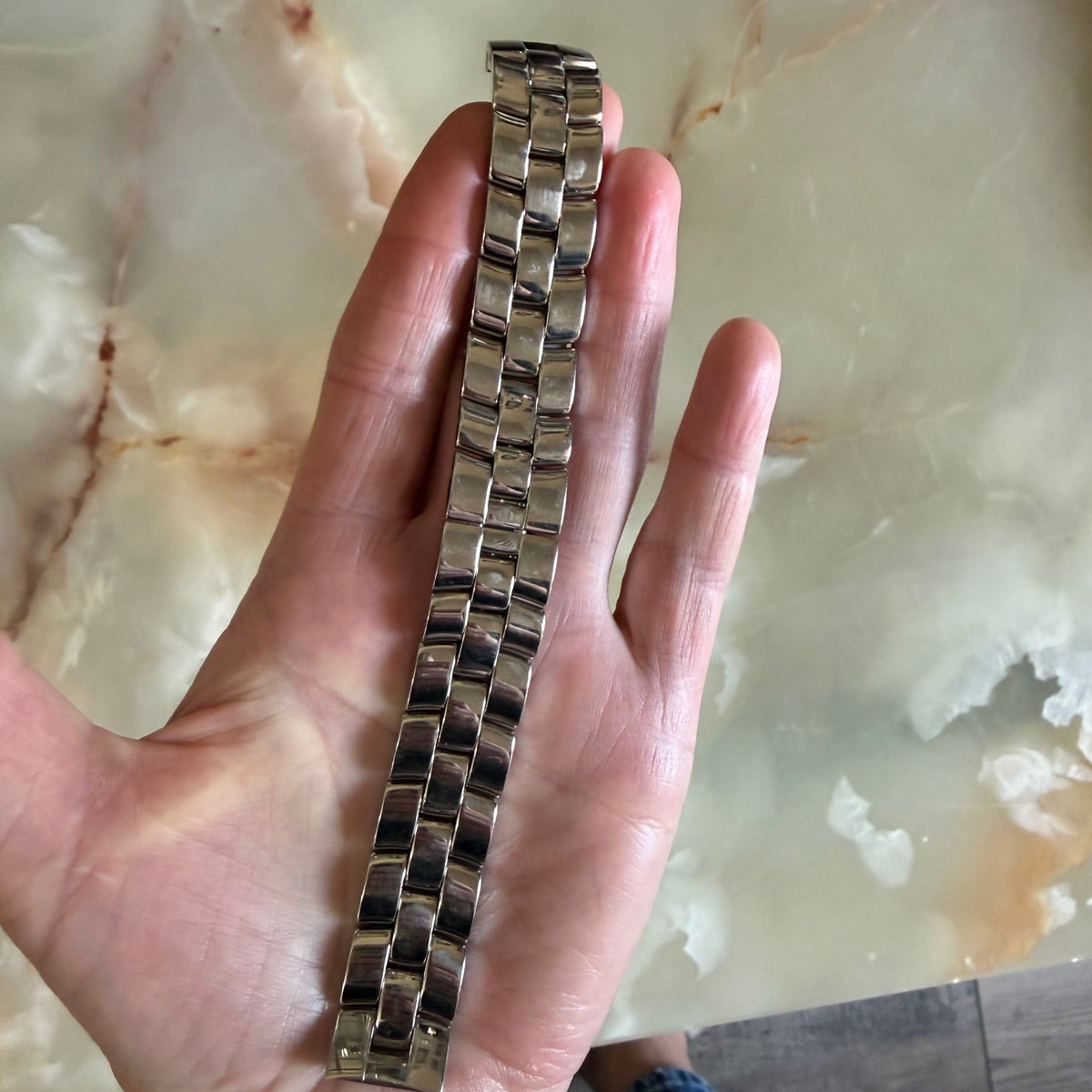 Authentic Baume & Mercier Stainless Steel 18mm Bracelet BNM0700025