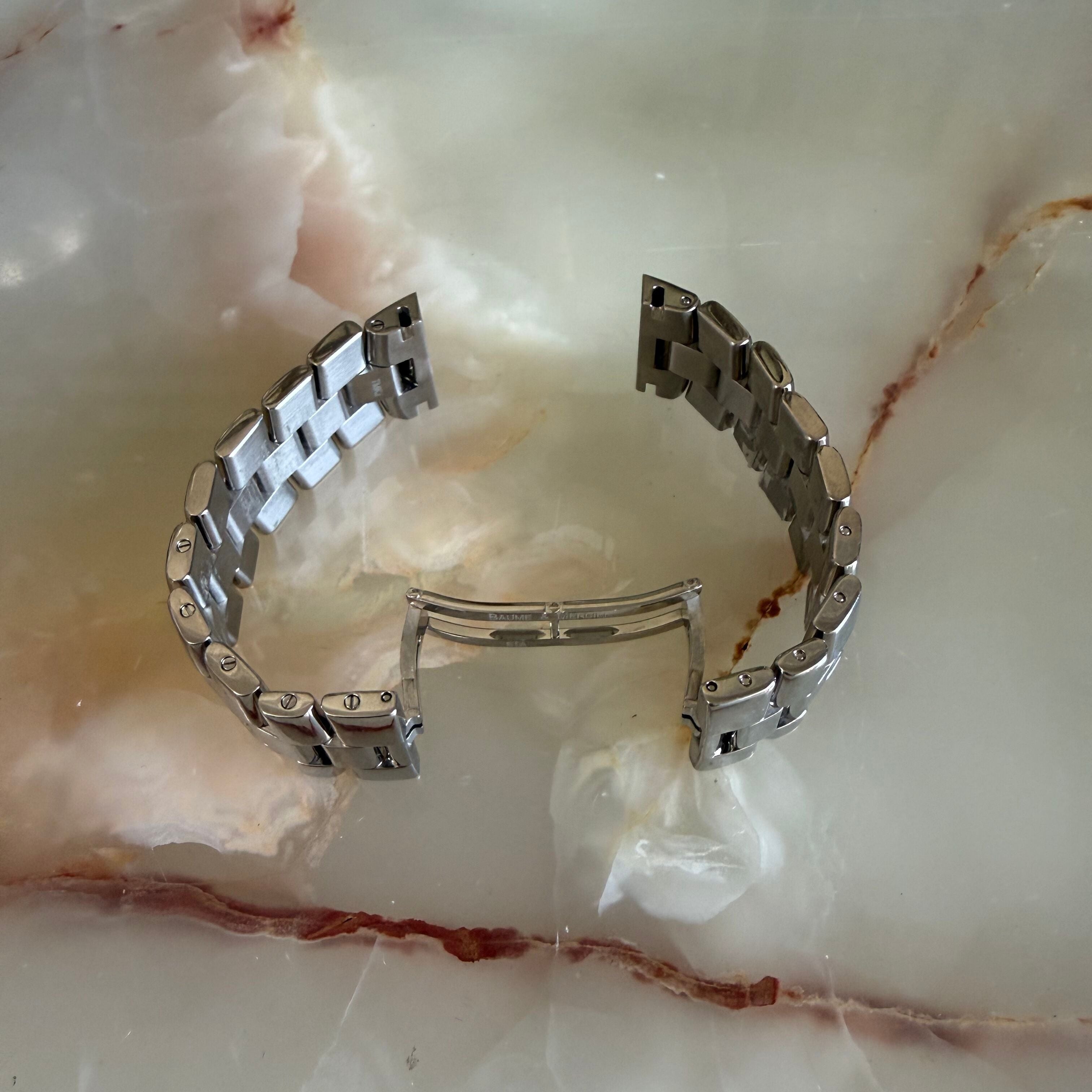 Authentic Baume & Mercier Stainless Steel 19mm Bracelet BNM0700061