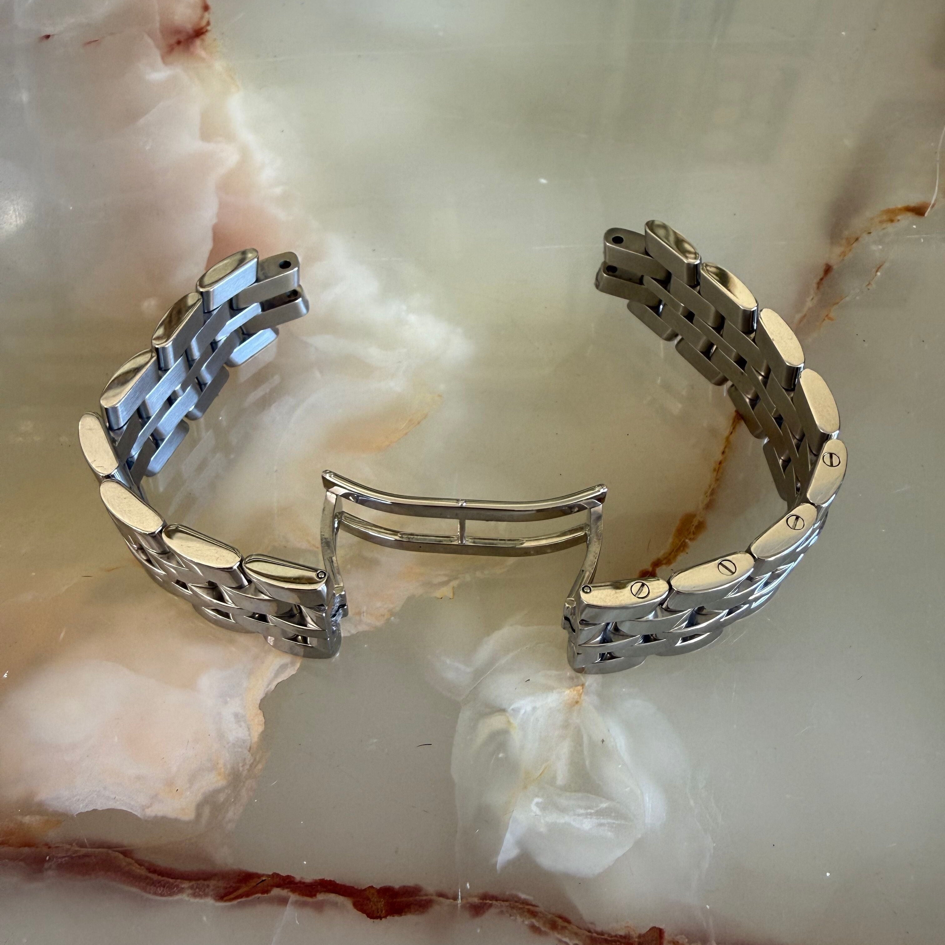 Authentic Baume & Mercier Stainless Steel 19mm Watch Bracelet BNM0700042