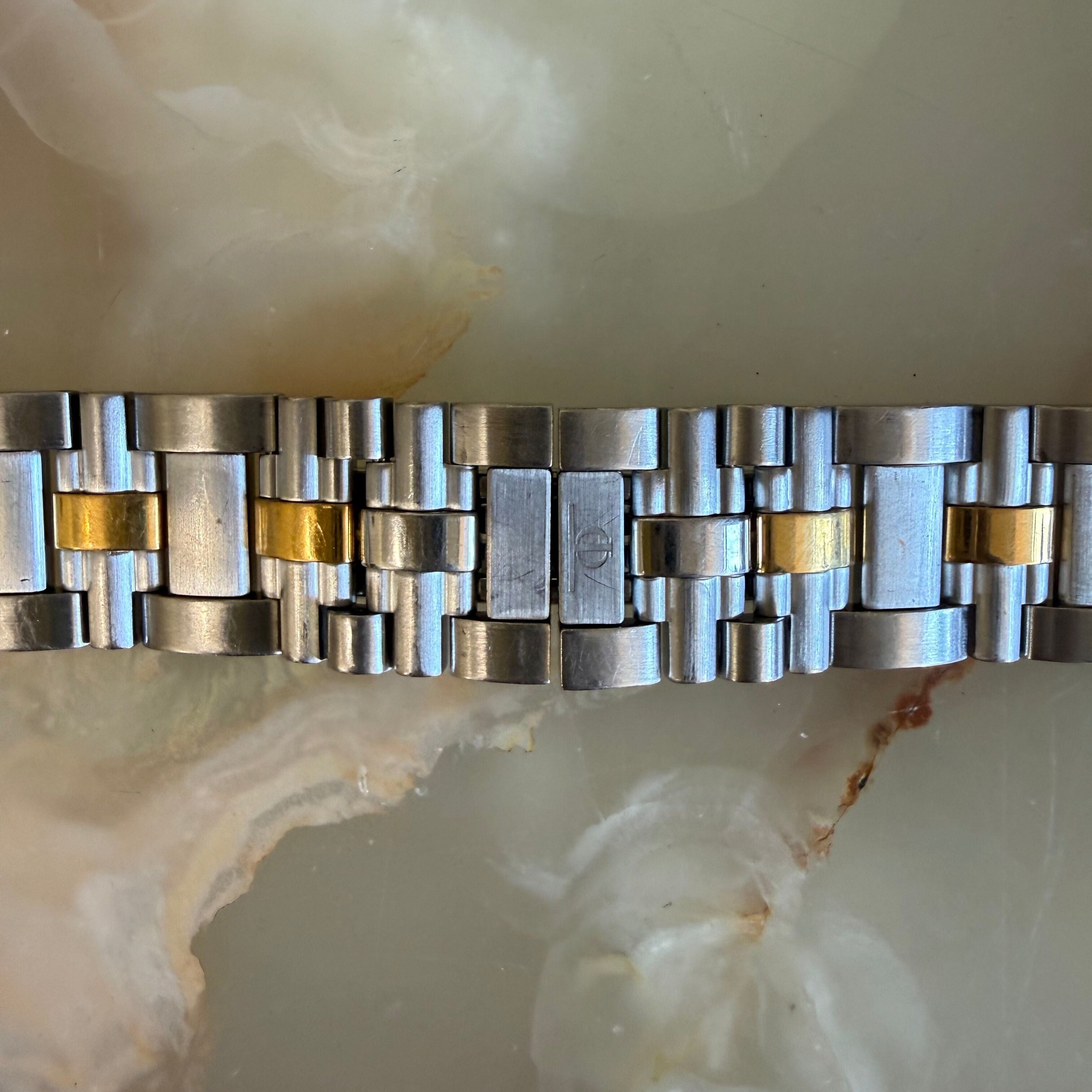Authentic Baume & Mercier Two Tone Stainless Steel 18mm Watch Bracelet