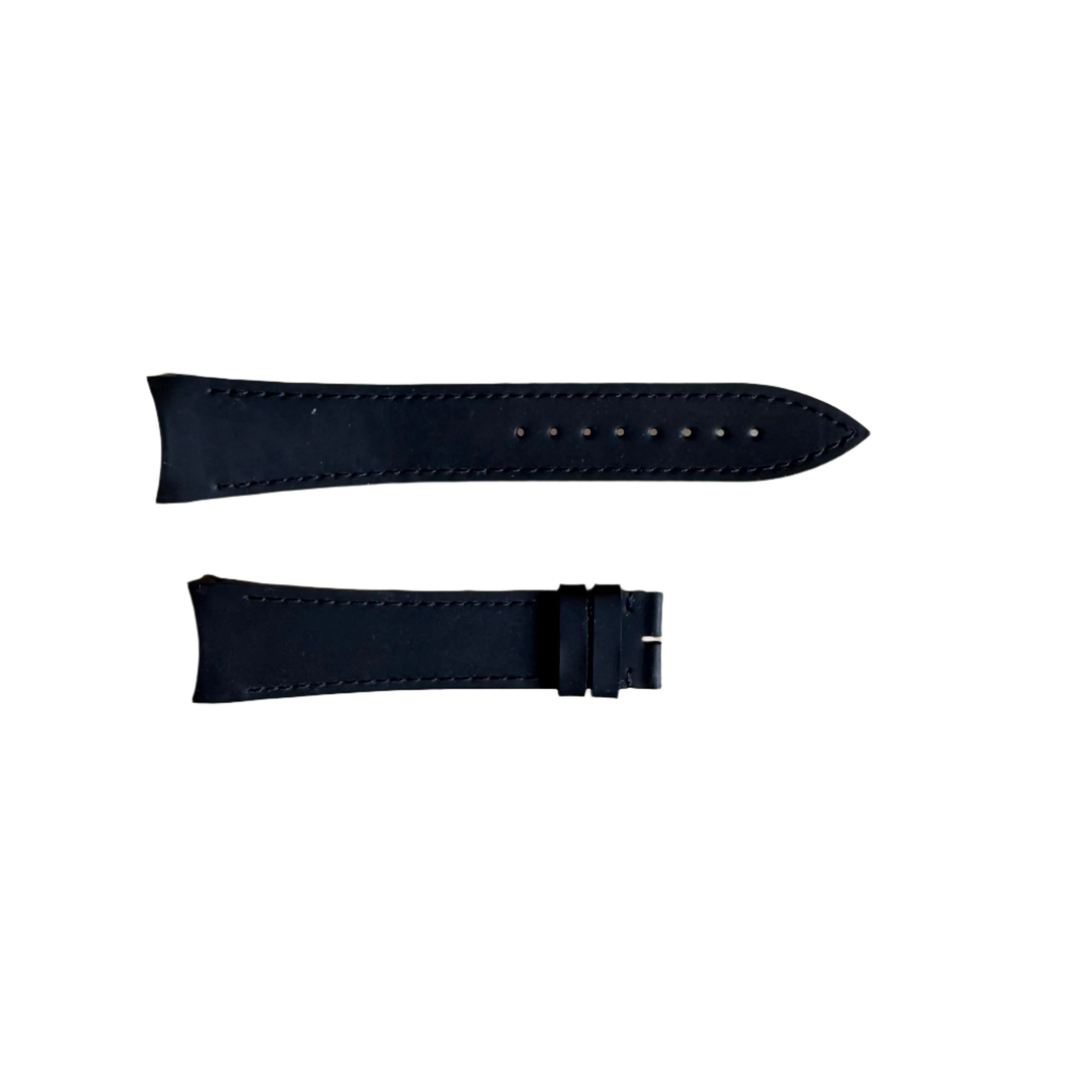 Authentic Blancpain Black Rubber Watch Strap Band 22mm 2041 EE2