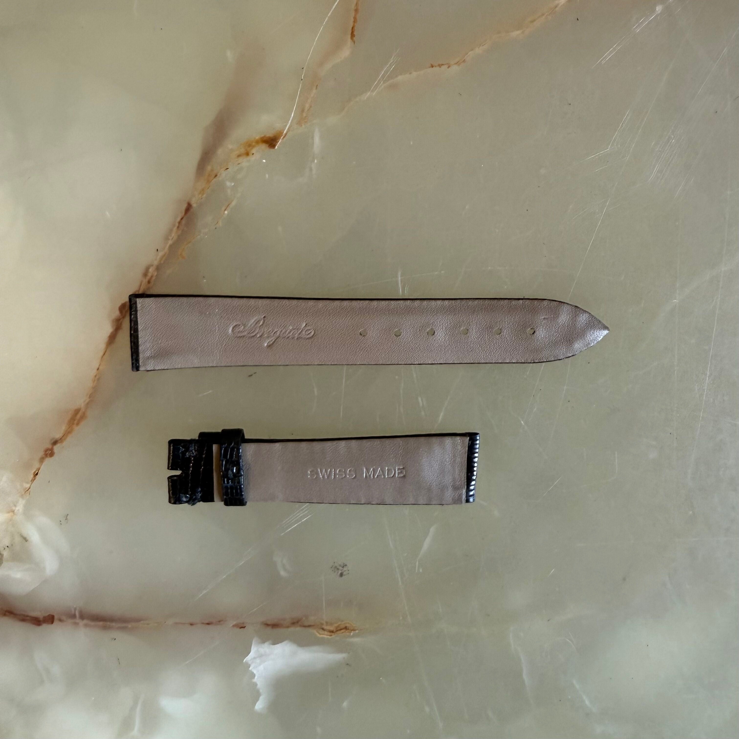 Authentic Breguet Back Lizard Watch Strap Band 18mm