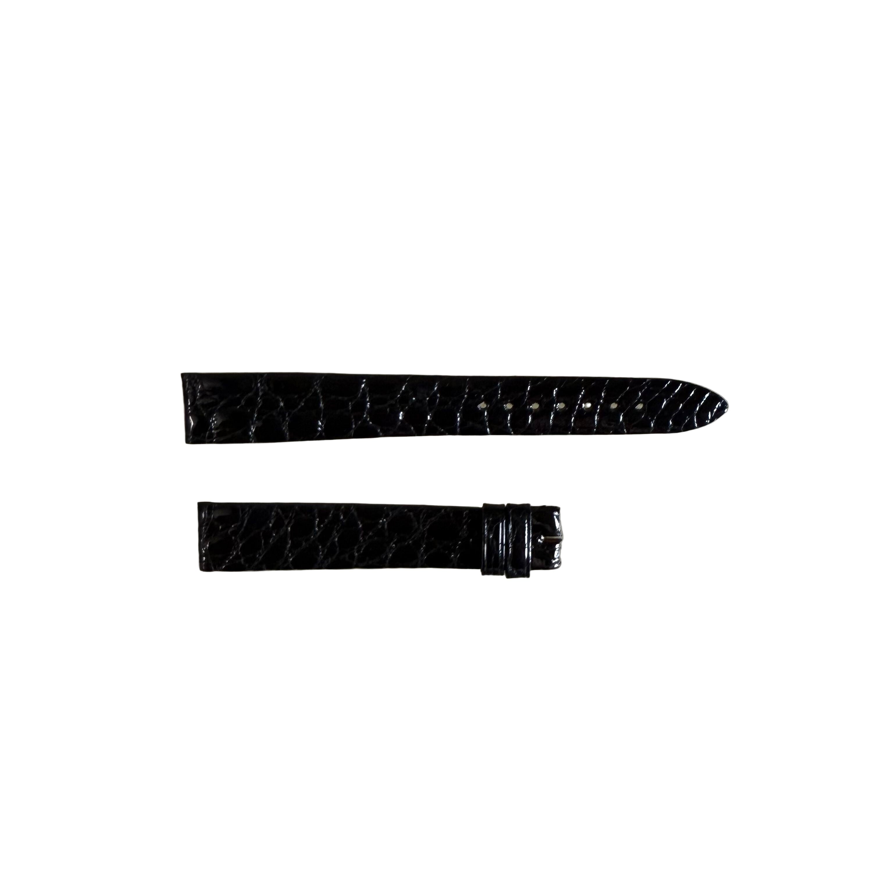 Authentic Breguet Black Crocodile Watch Strap Band 16mm