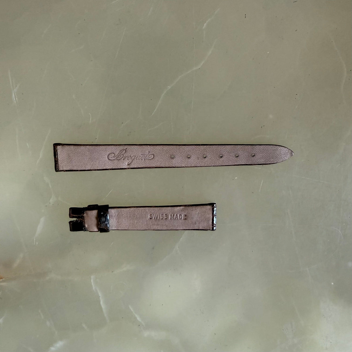 Authentic Breguet Brown Crocodile Watch Strap Band 13mm
