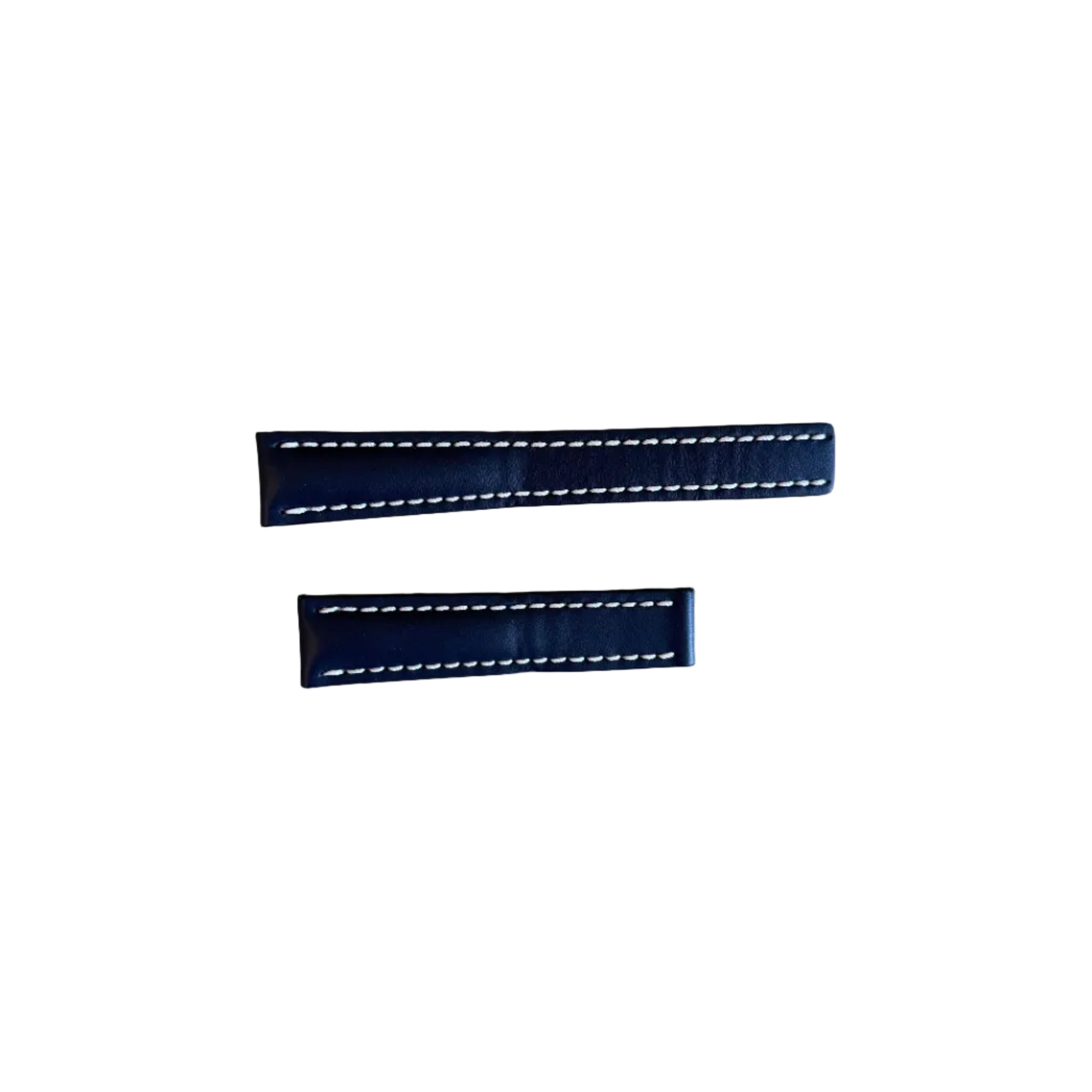 Authentic Breitling Blue Leather Watch Strap Band 18mm 199X