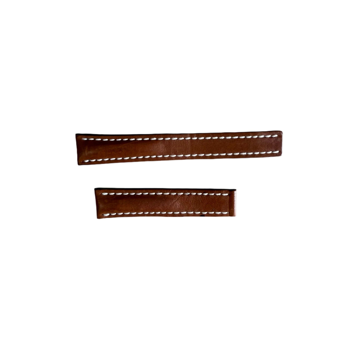 Authentic Breitling Brown Calfskin Watch Strap Band 413X 18mm
