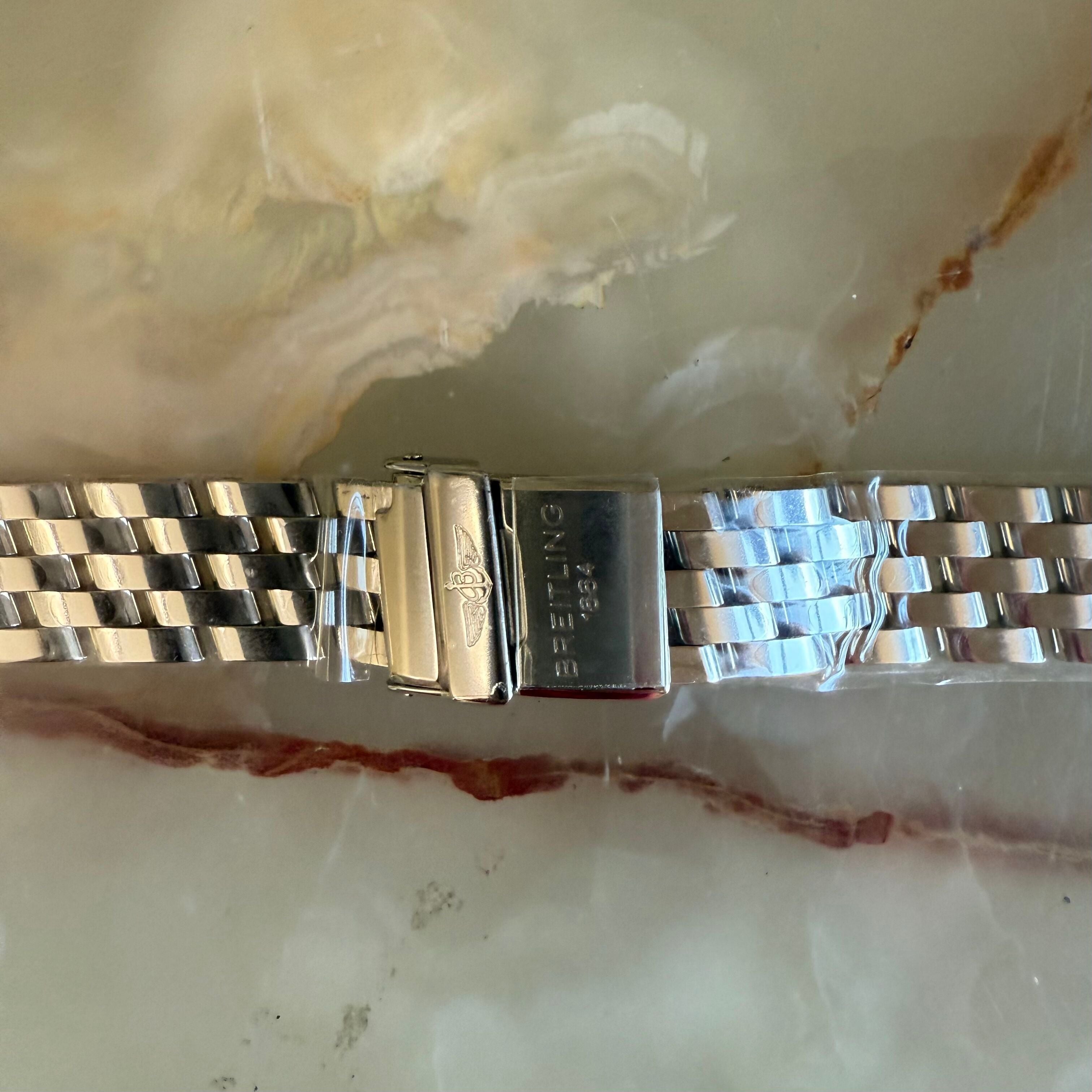 Authentic Breitling Pilot J Lady Stainless Steel Bracelet  770A 15mm BR10700283