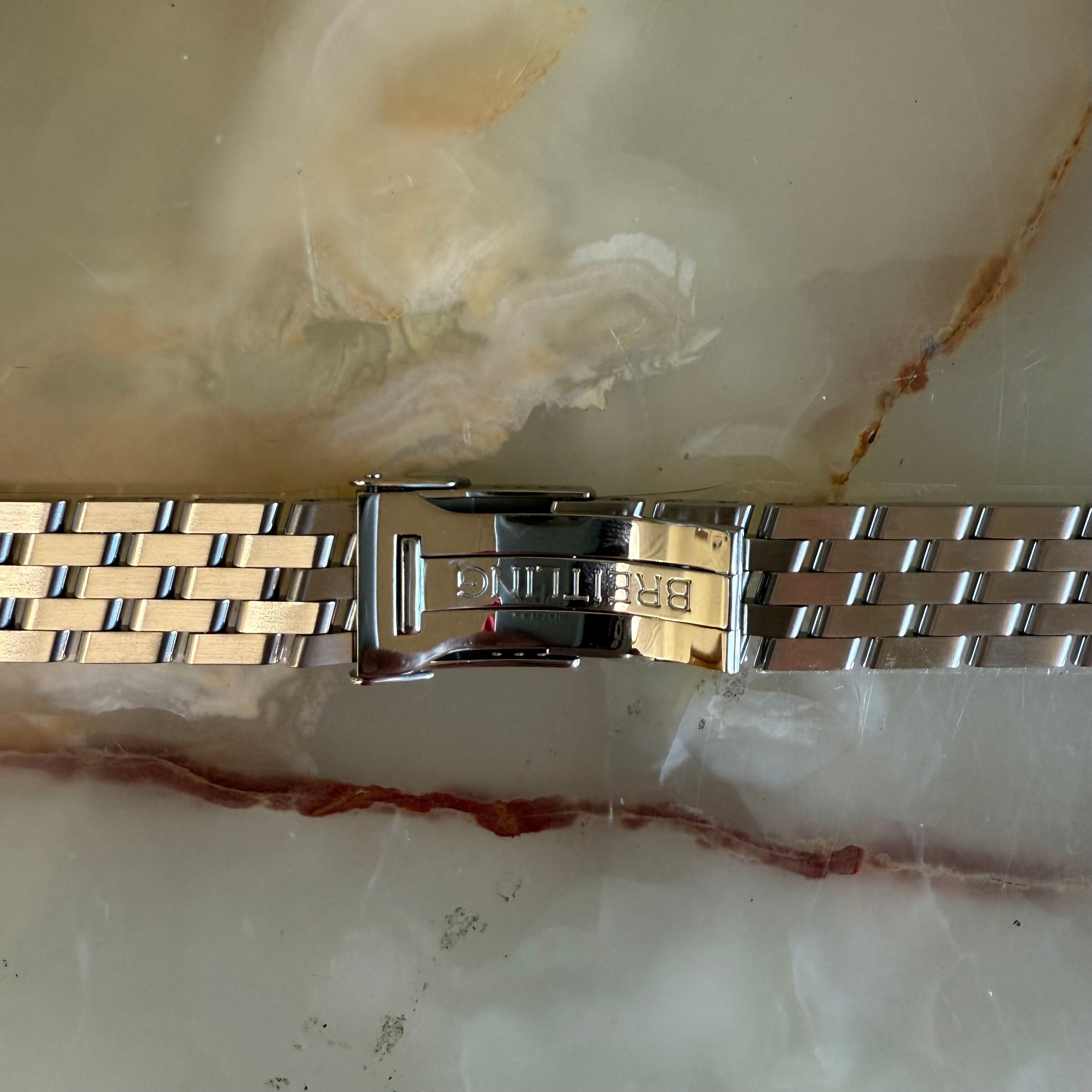 Authentic Breitling Pilot J Lady Stainless Steel Bracelet  770A 15mm BR10700283