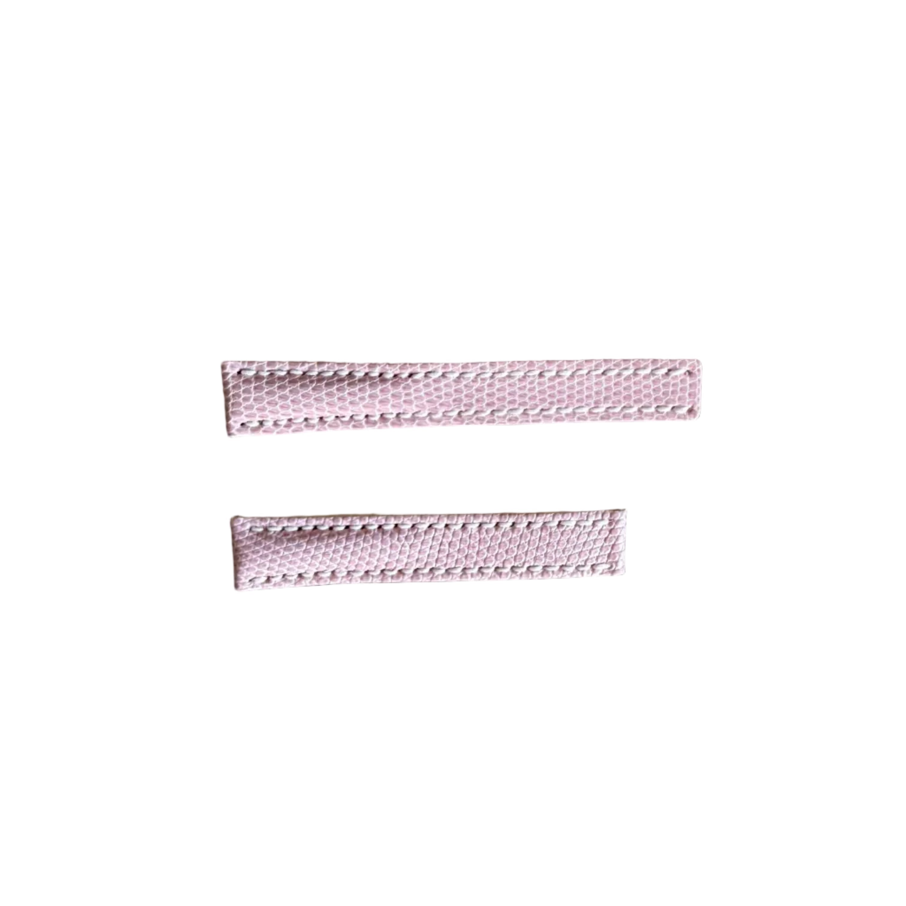 Authentic Breitling Pink Lizard Watch Strap Band 15mm 103Z