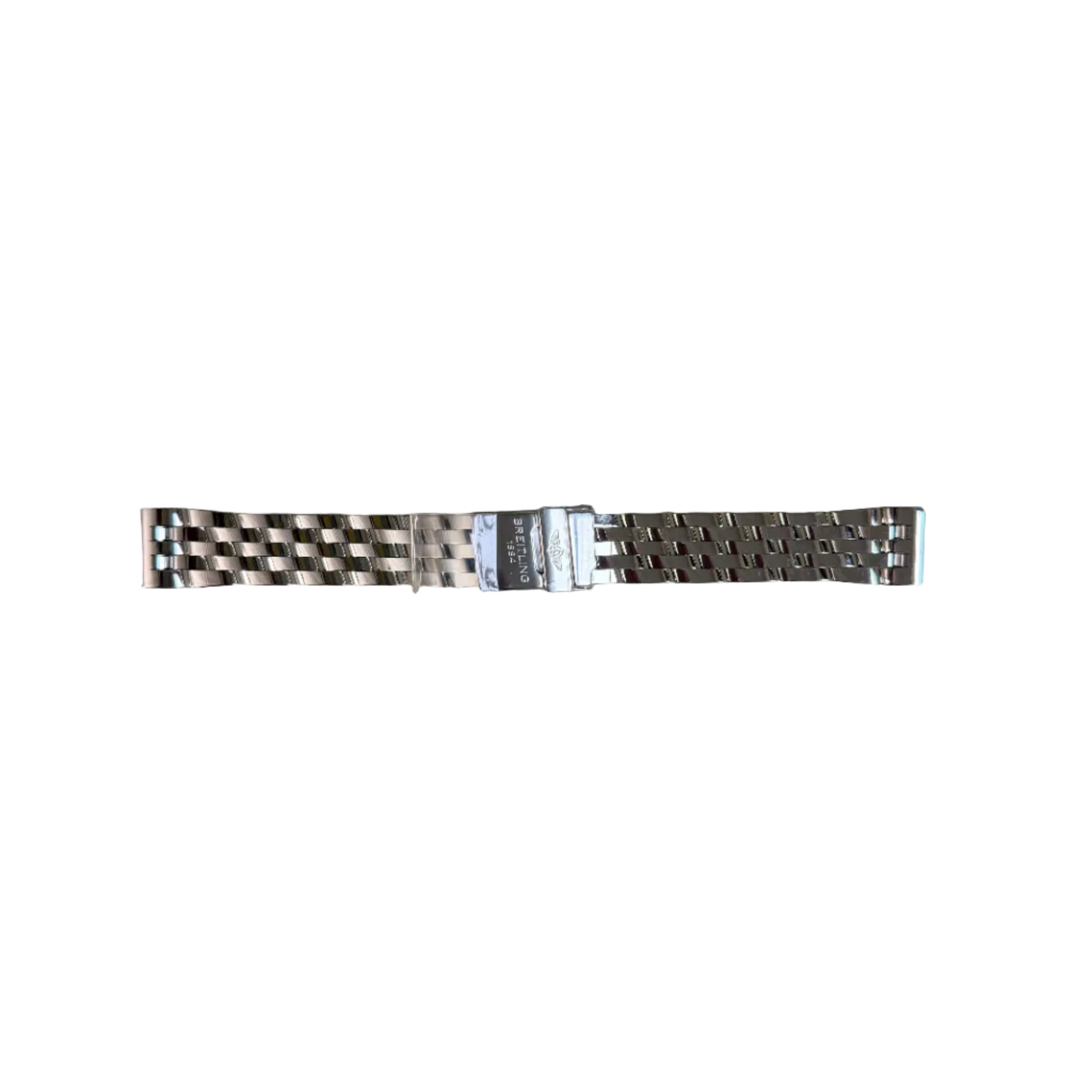 Authentic Breitling Stainless Steel 18mm Watch Bracelet W2414