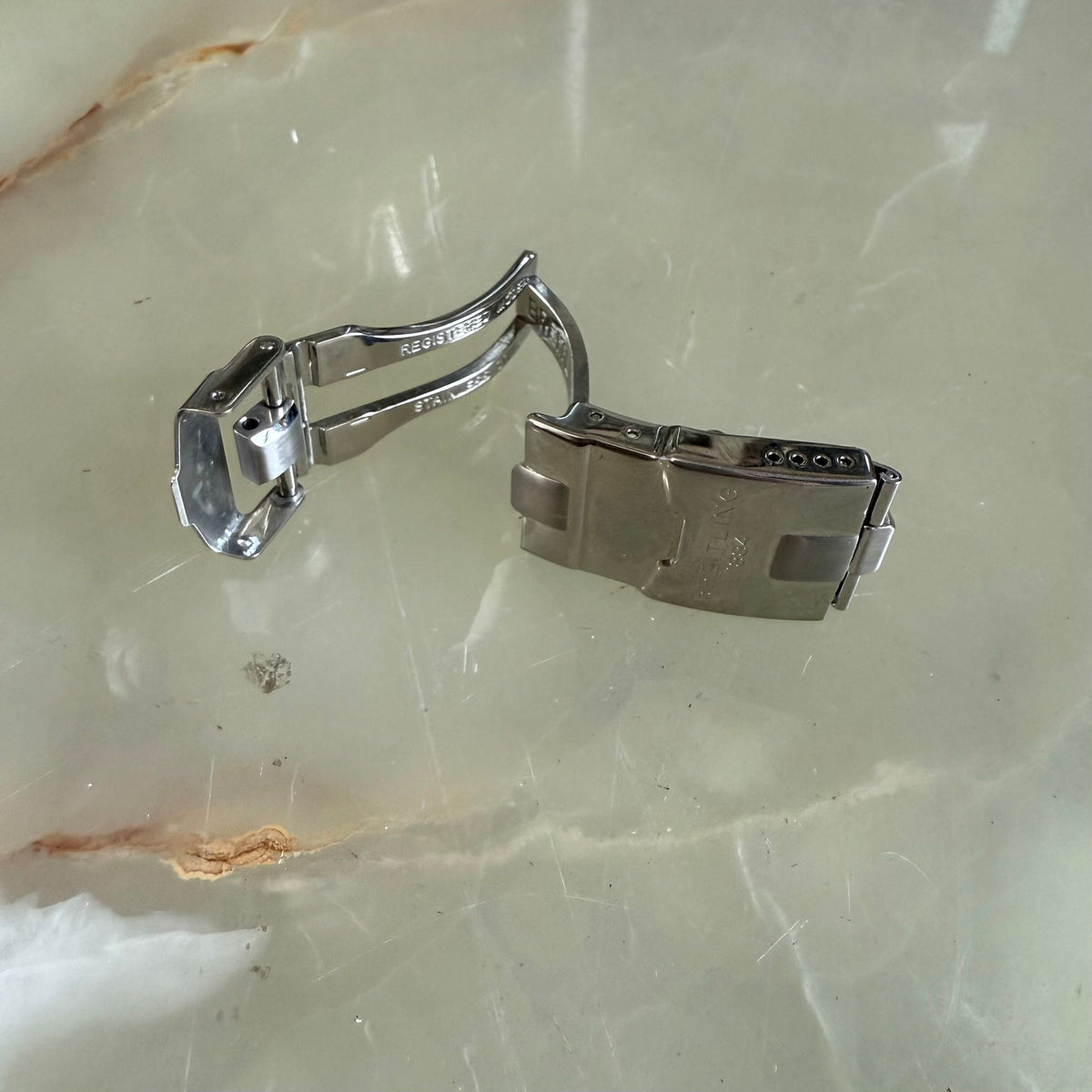 Authentic Breitling Stainless Steel 18mm Clasp Buckle