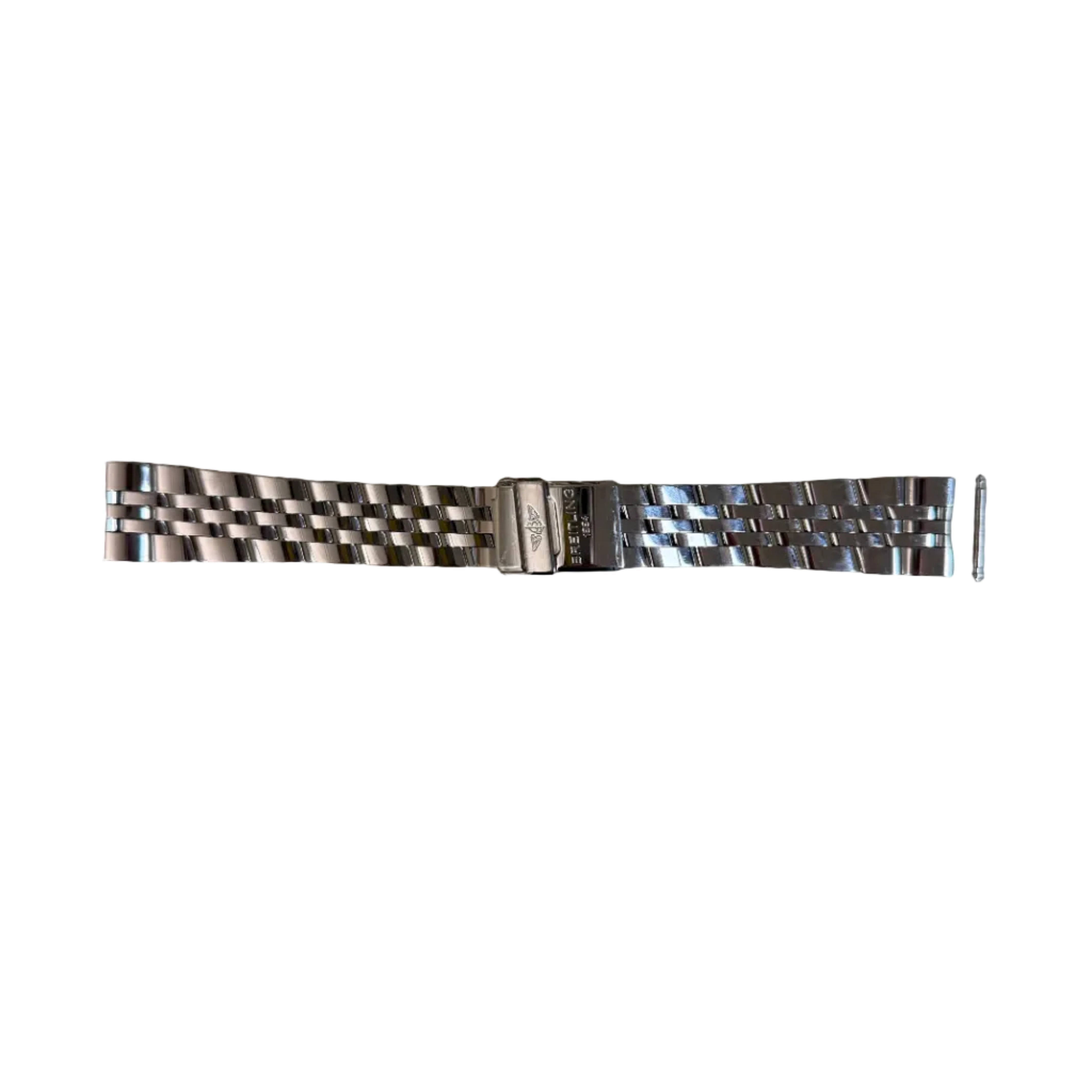 Authentic Breitling Stainless Steel 22mm Watch Bracelet S3906