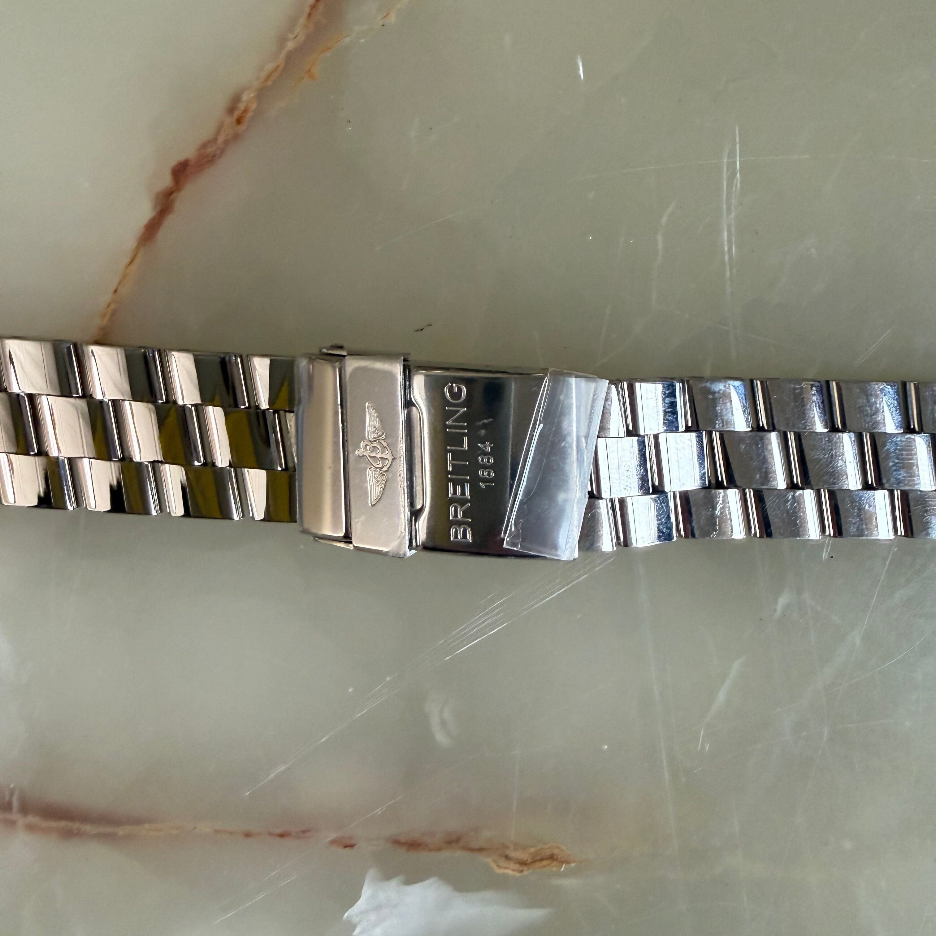 Authentic Breitling Stainless Steel 22mm Watch Bracelet W0508