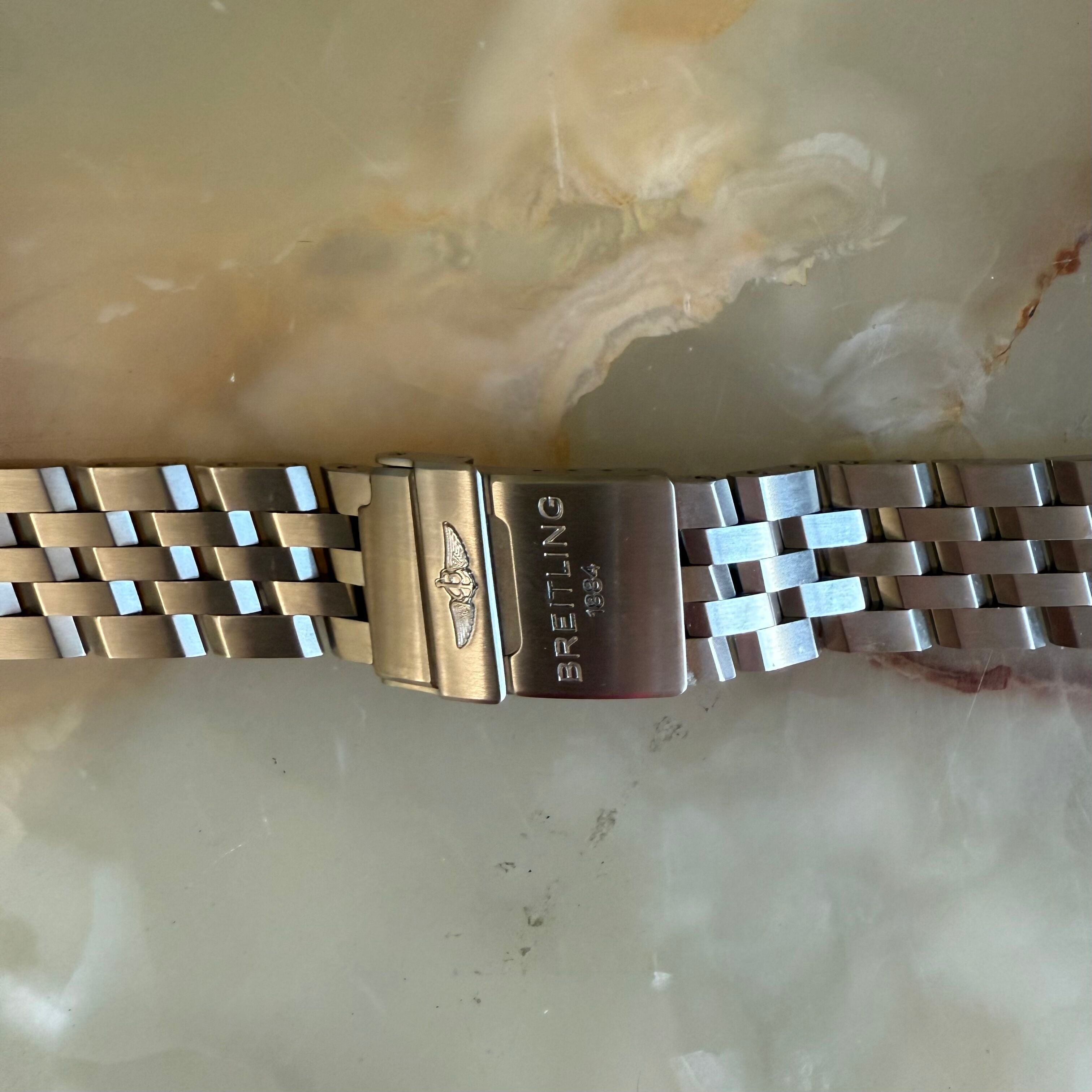 Authentic Breitling Stainless Steel Bracelet 371A 22mm BR10700938