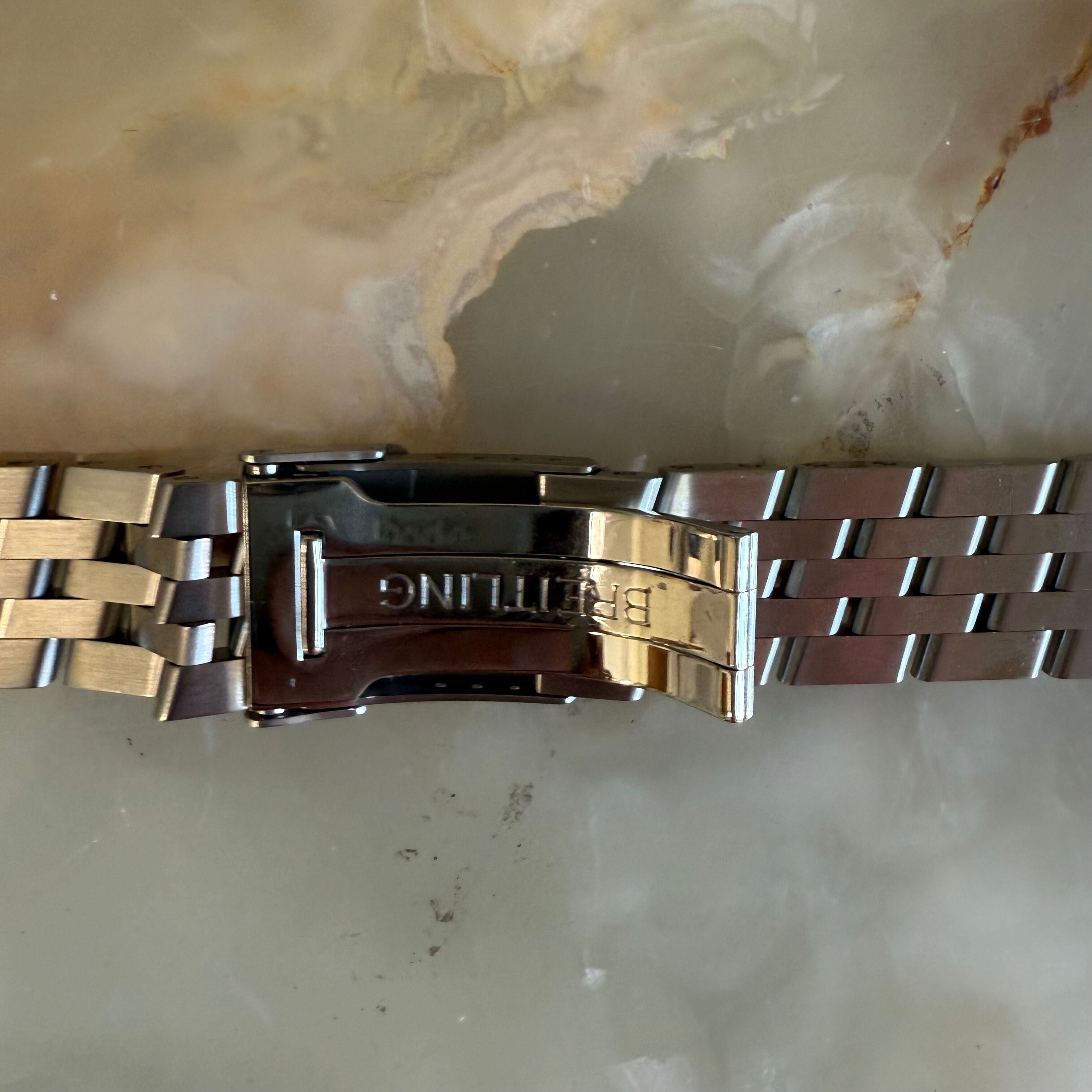 Authentic Breitling Stainless Steel Bracelet 371A 22mm BR10700938
