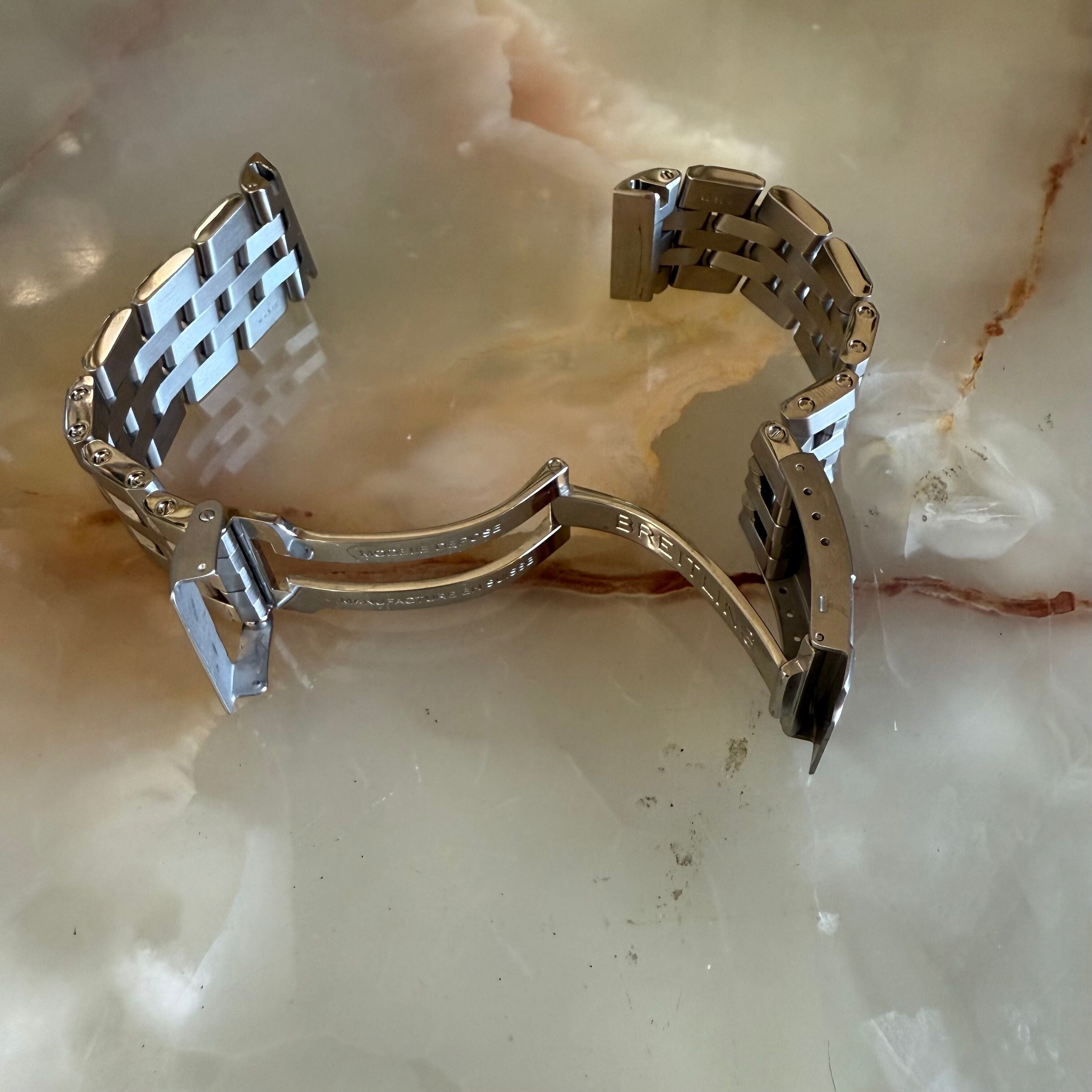 Authentic Breitling Stainless Steel Bracelet 371A 22mm BR10700938