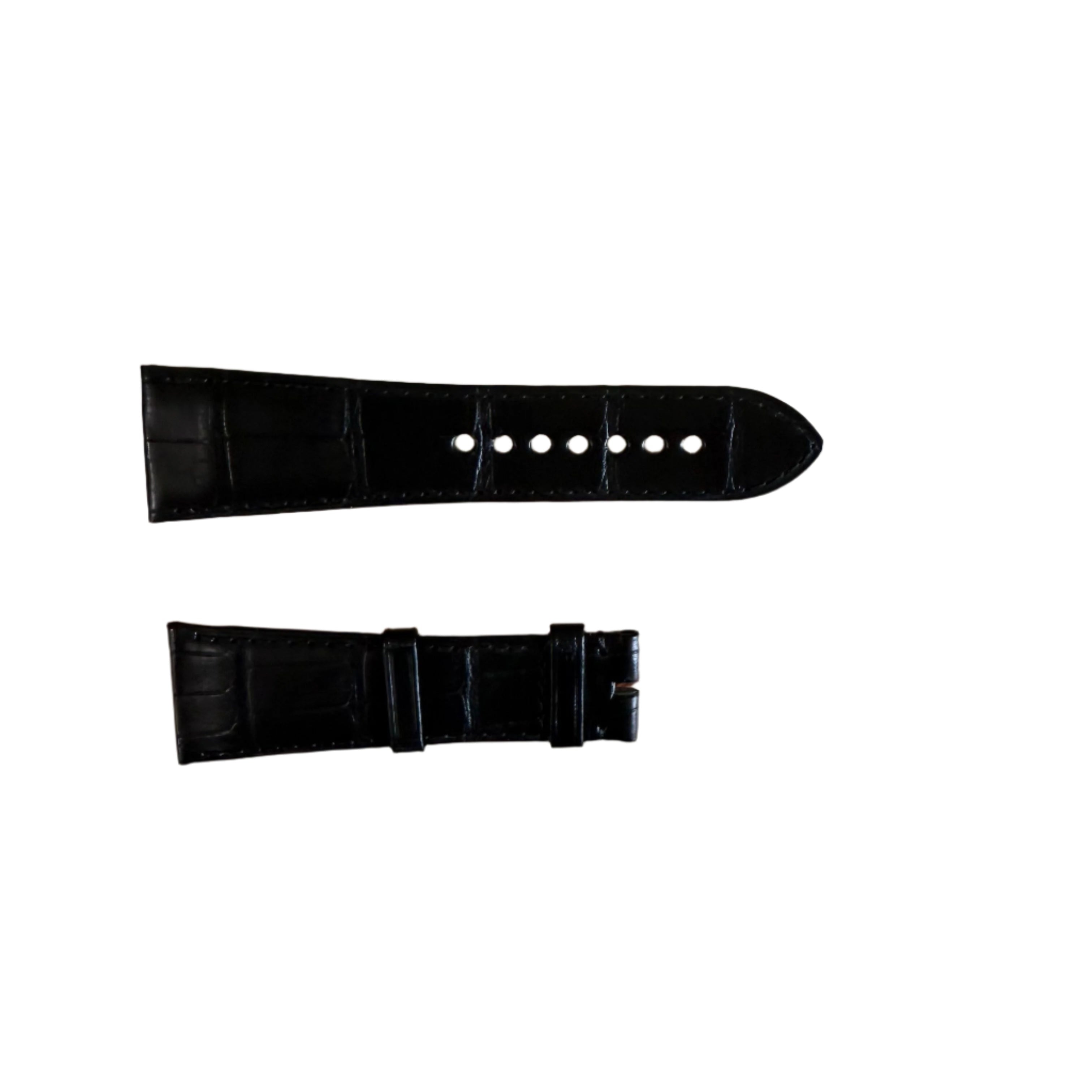 Authentic Cartier Black Alligator Watch Strap Band 20mm KD72AK97